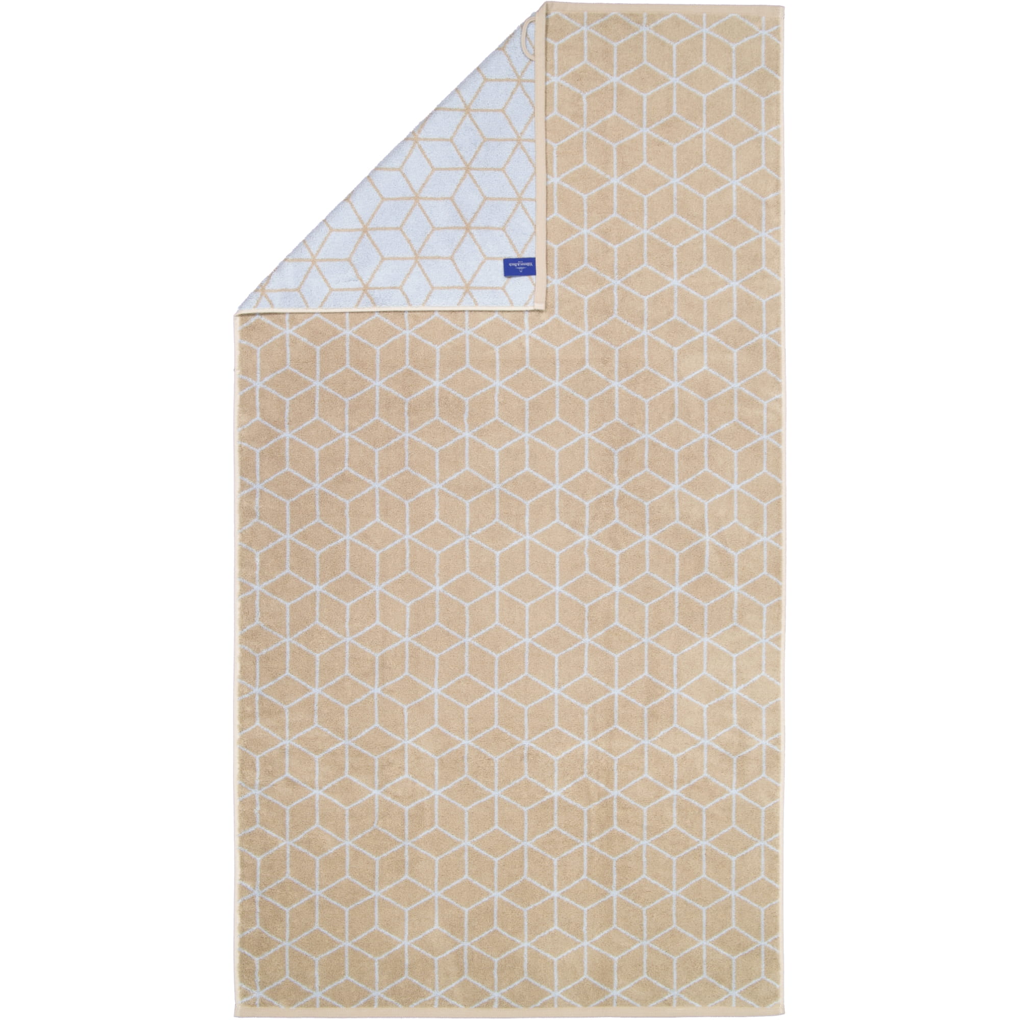Villeroy & Boch Coordinates Carré Colors 2559 sand/fog - 31 - Duschtuch 80x150 cm