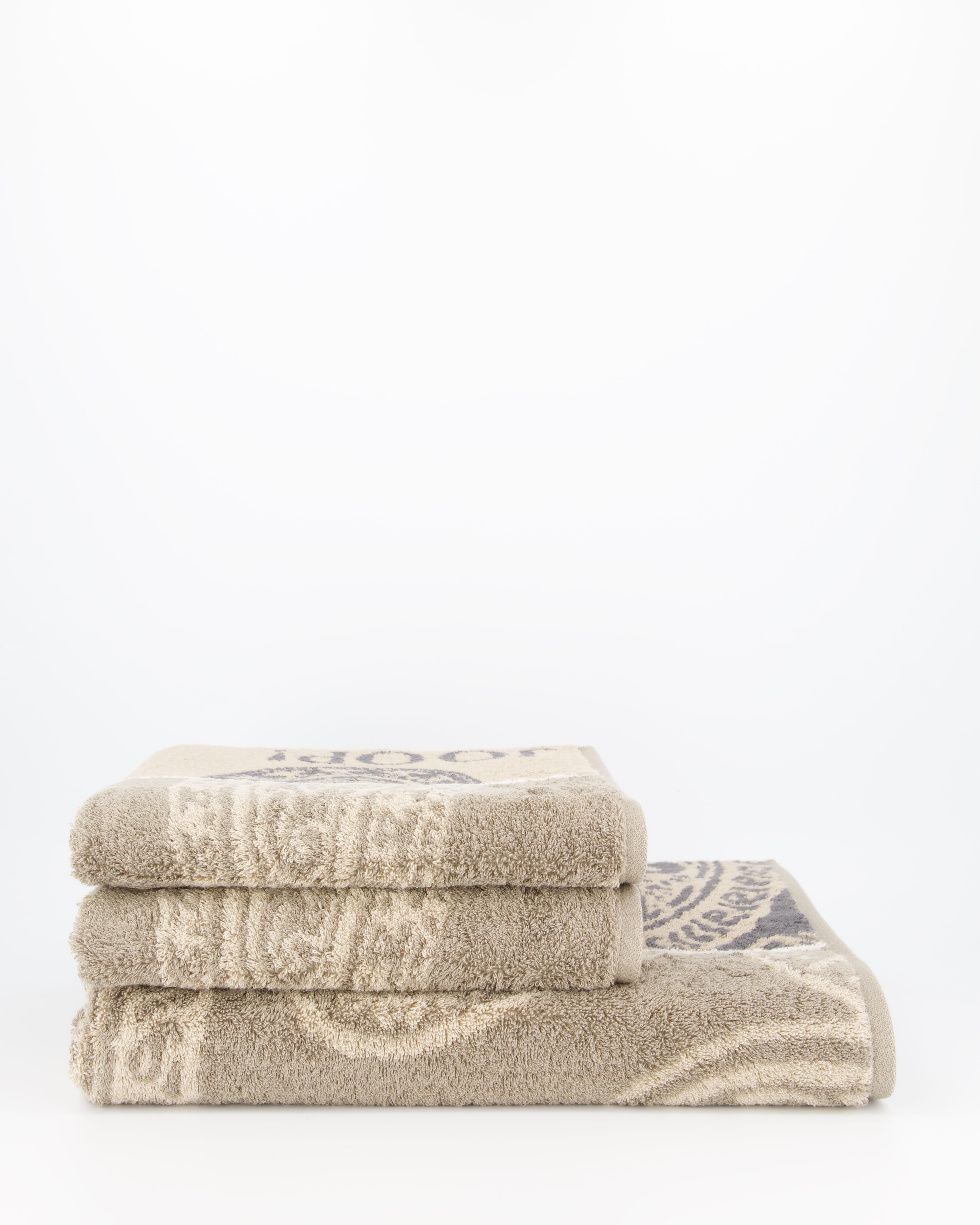 JOOP! Handtücher Contour Paisley 1714 Taupe - 73