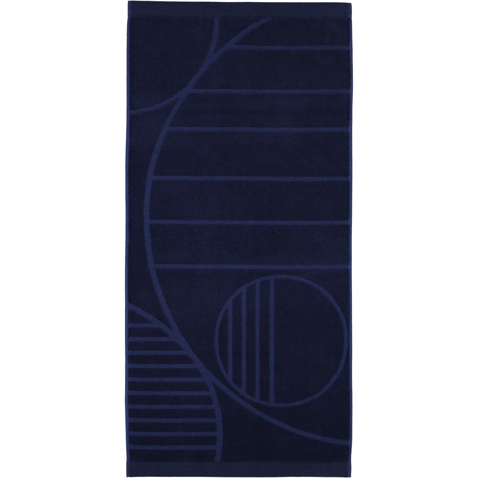 Möve Handtücher Autumn Delights Grafikstruktur dark blue - 426