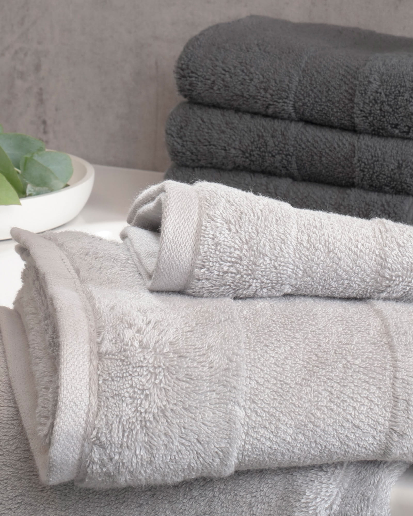 Villeroy & Boch Handtücher One 2550 - Farbe: french linen - 705 - Waschhandschuh 16x22 cm