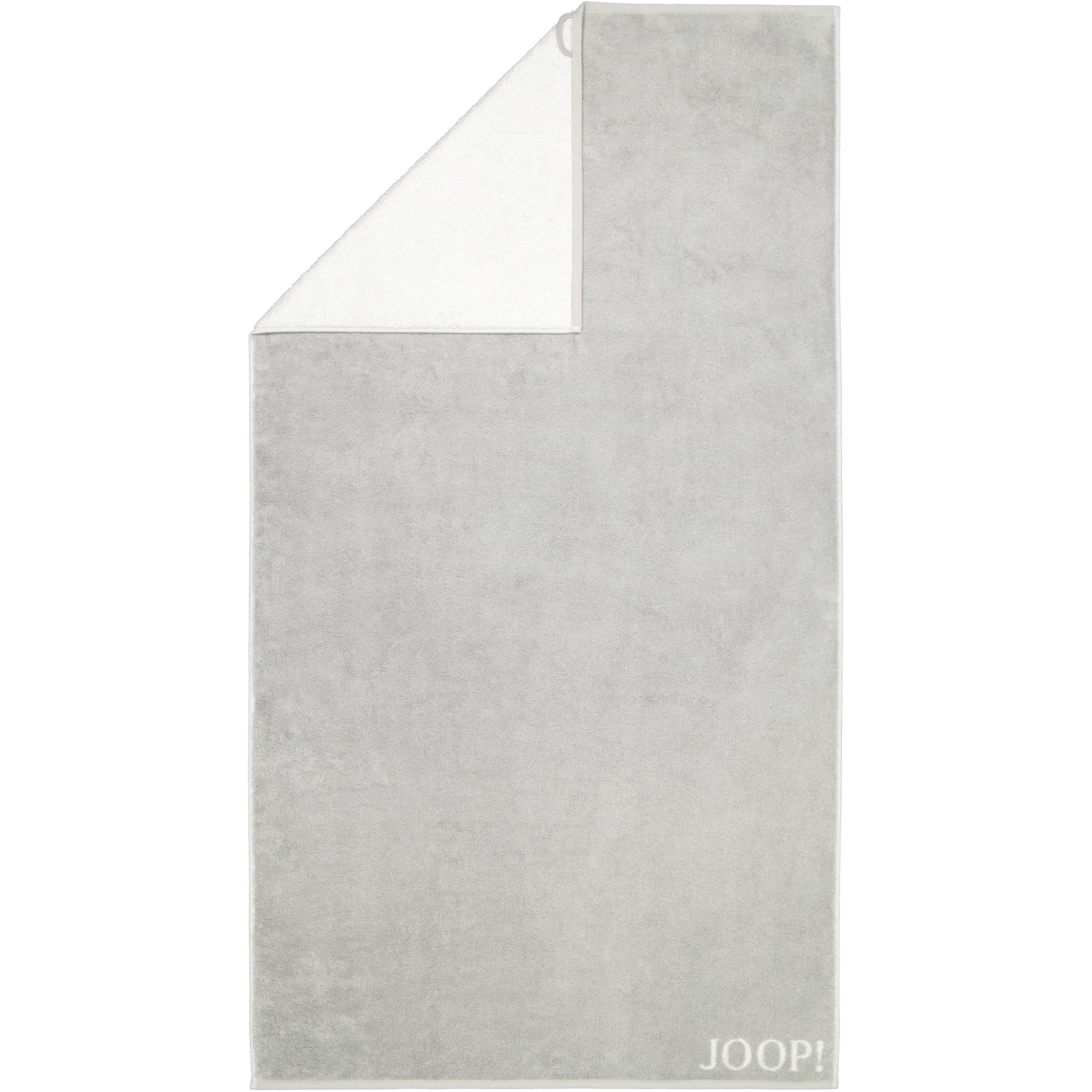 JOOP! Classic - Doubleface 1600 - Farbe: Silber - 76 - Duschtuch 80x150 cm