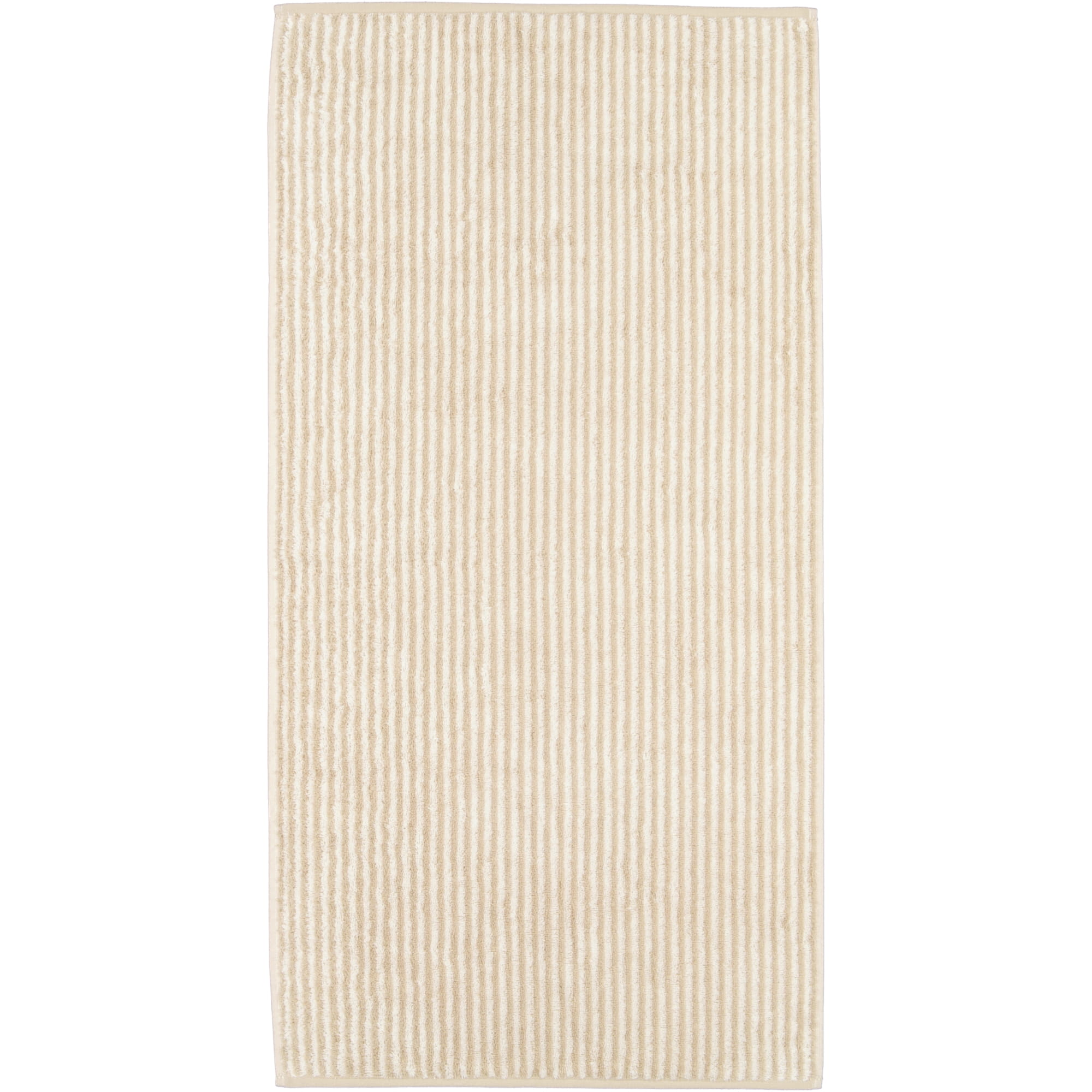 Cawö Handtücher Two-Tone Stripes 480 sand - 33 - Handtuch 50x100 cm