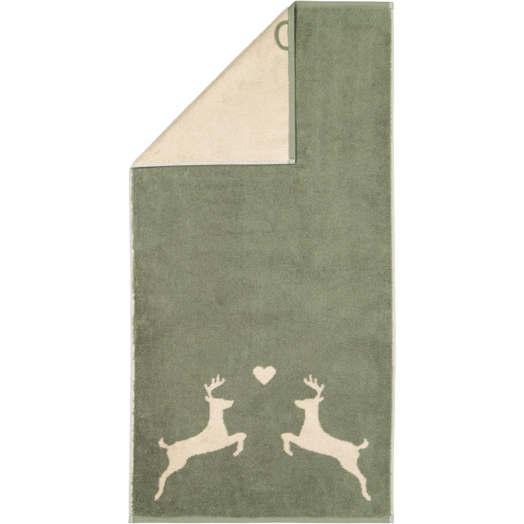 Cawö Handtücher Alpenchic Edition Hirsche 6228 zirbe - 43 - Handtuch 50x100 cm