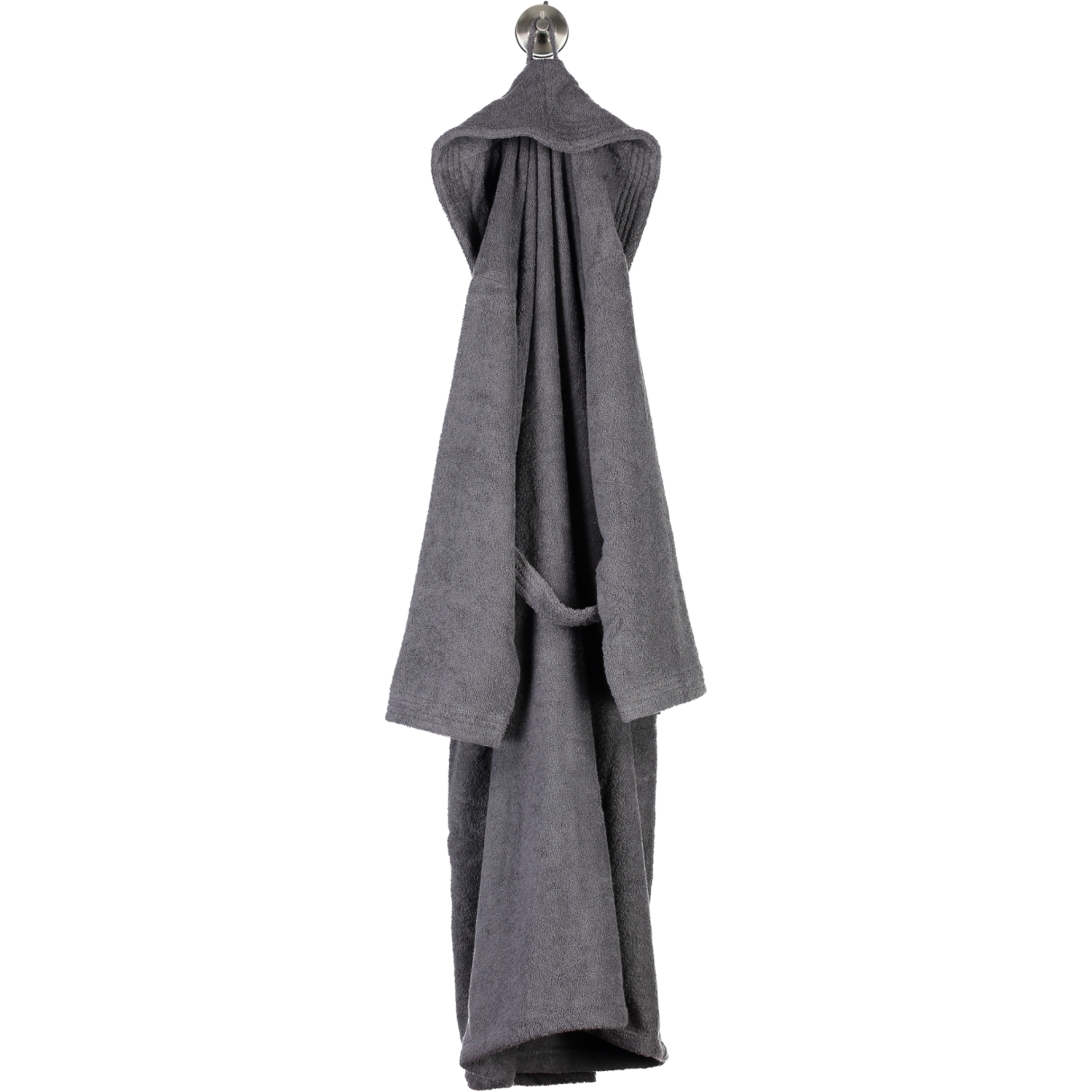 Rhomtuft - Bademantel Sir & Lady - Unisex - Farbe: zinn - 02 - S