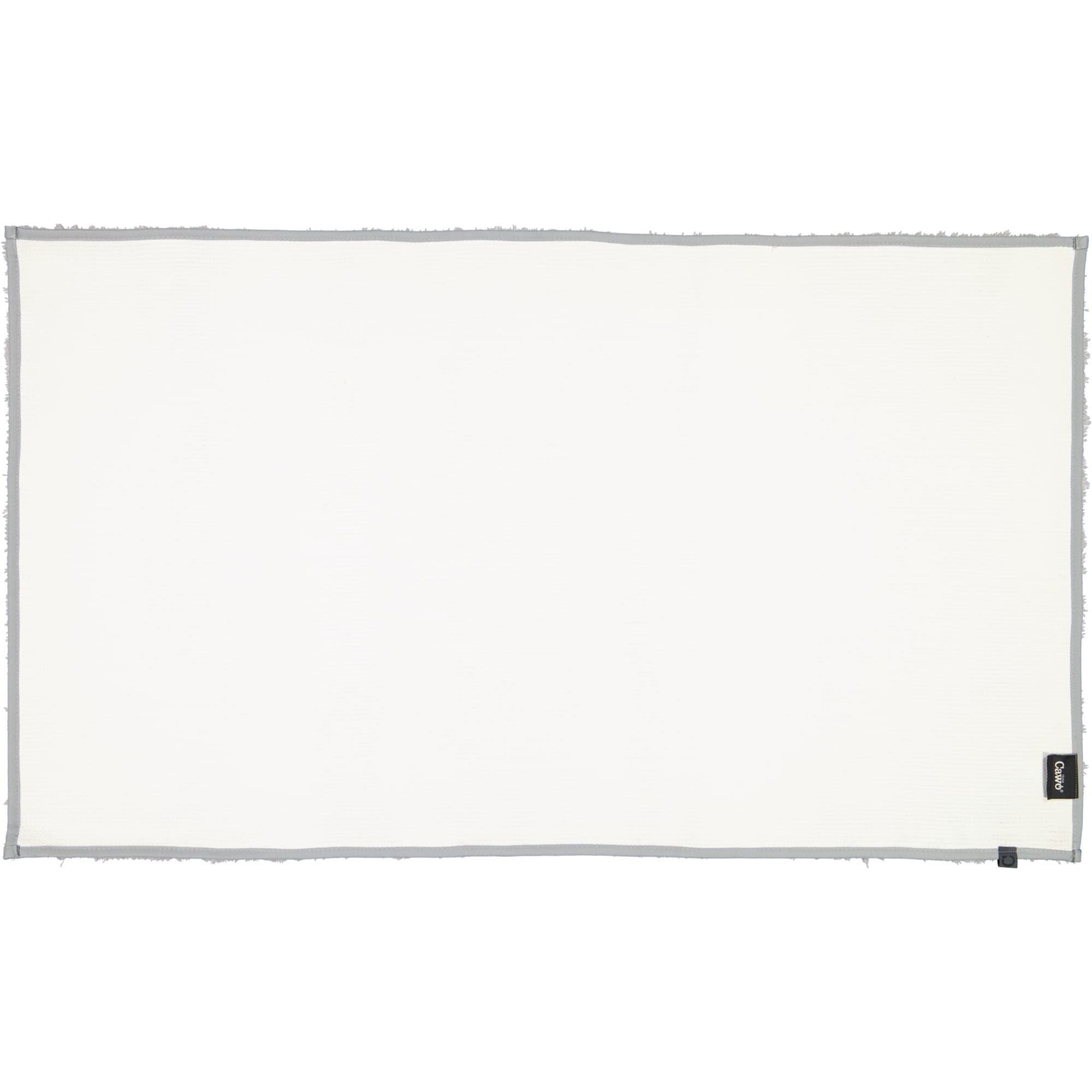 Cawö Home Badteppiche Solid 1009 platin - 705 - 70x120 cm