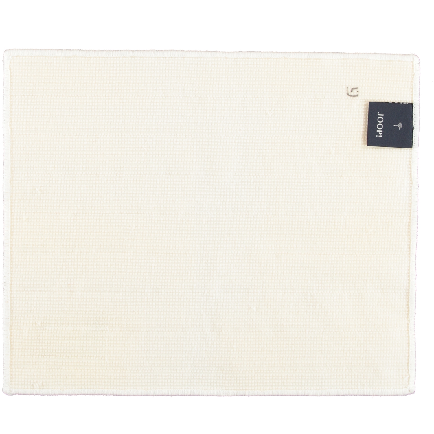 JOOP! - Badteppich Luxury 152 - Farbe: weiss - 001 - 50x60 cm