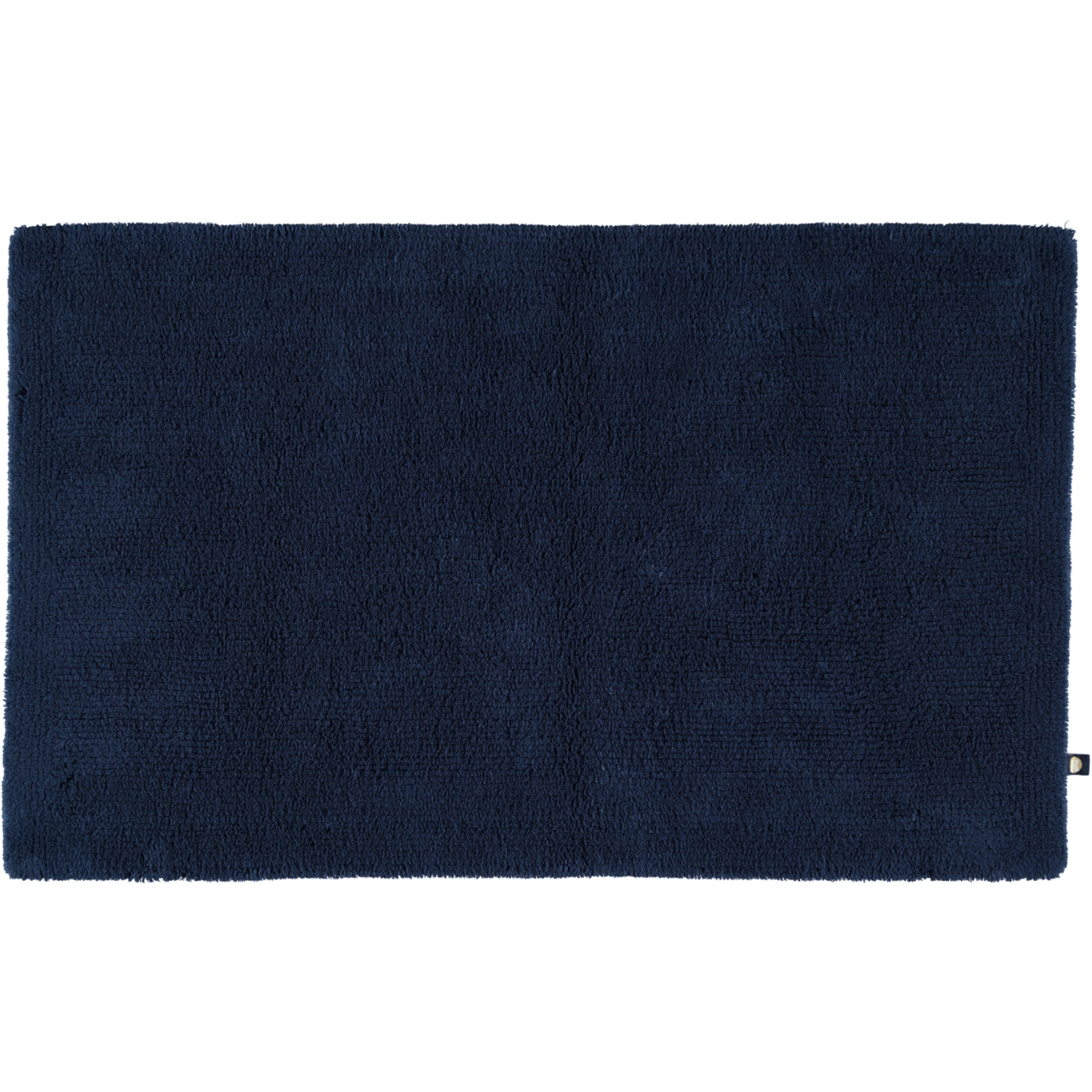 Rhomtuft - Badteppich Pur - Farbe: kobalt - 84 - 70x130 cm