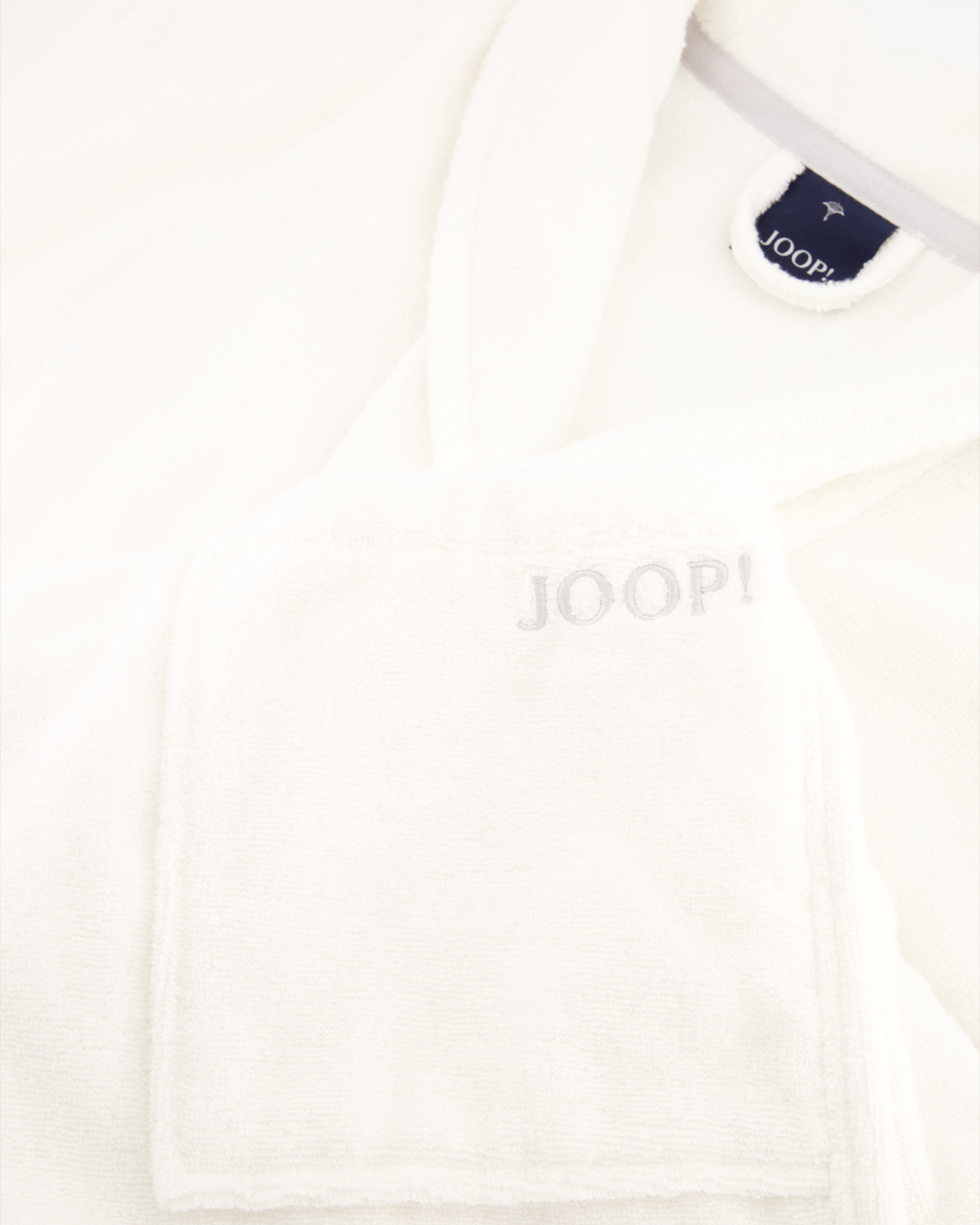JOOP! Herren Bademantel - Schalkragen 1651 - Farbe: weiß - 600 - XL