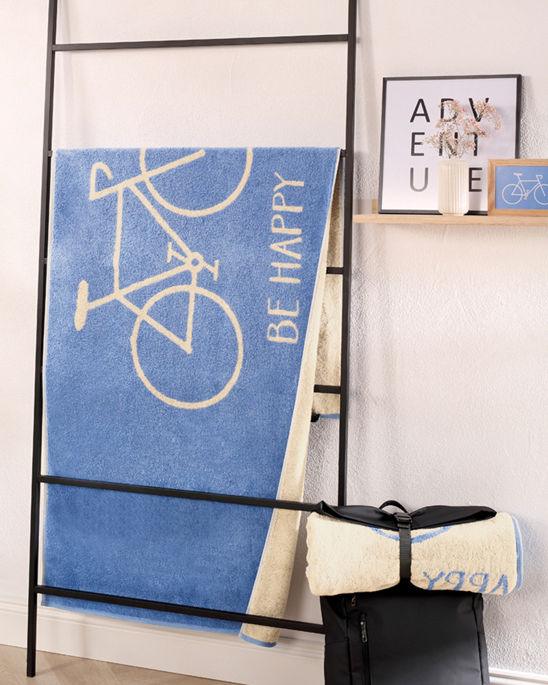 Cawö Saunatücher TRAVEL Velo Fahrrad 6287 capri - 13 - Saunatuch 70x180 cm
