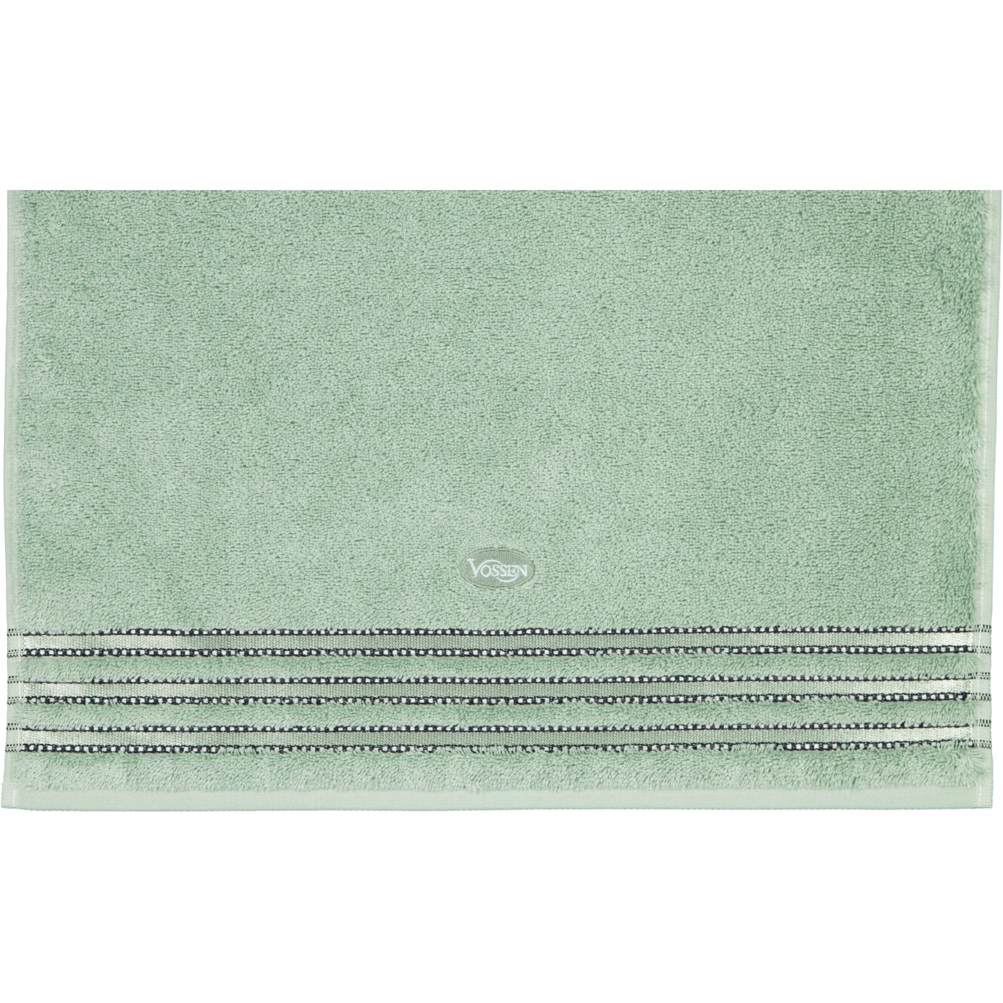 Vossen Handtücher Cult de Luxe soft green - 5305 - Waschhandschuh 16x22 cm