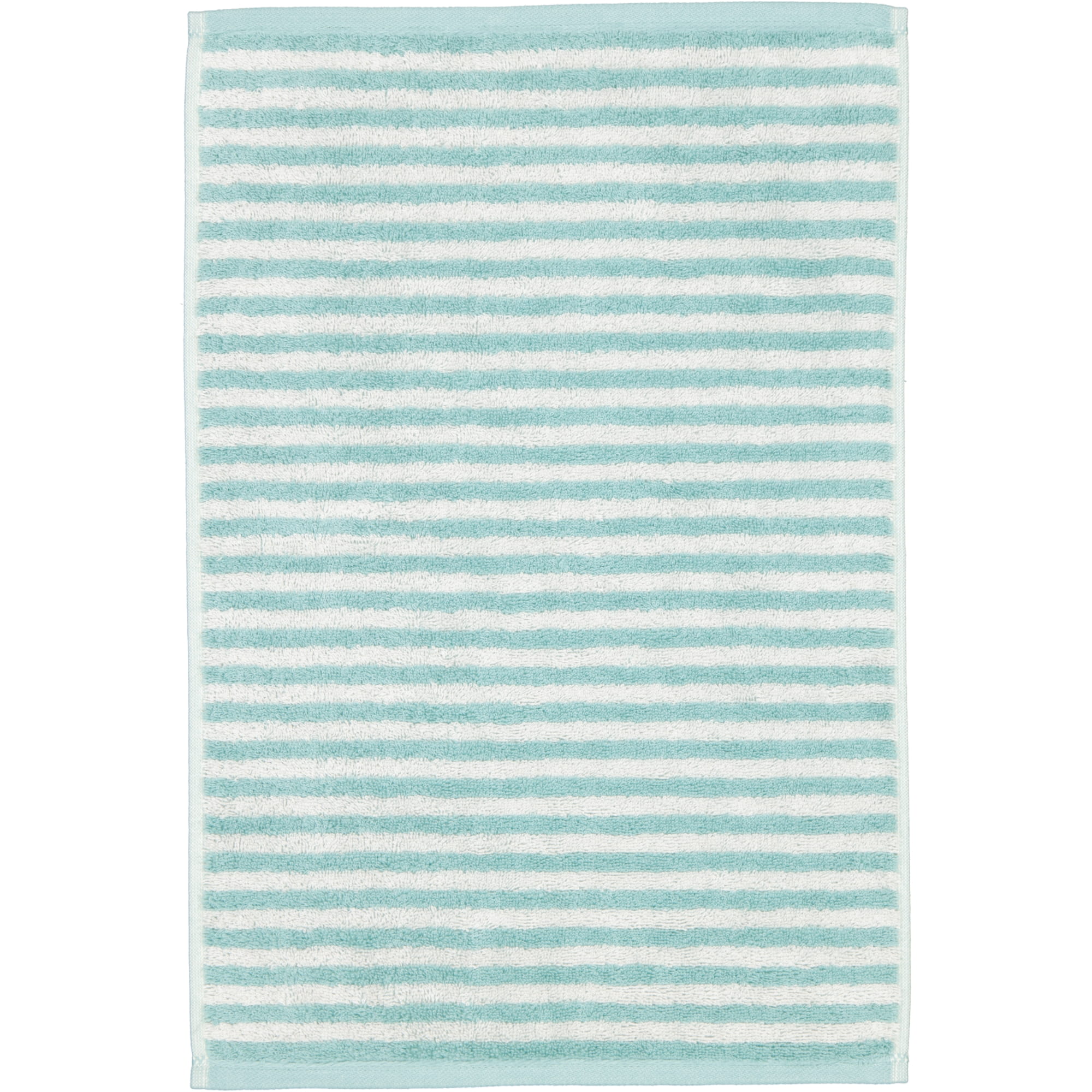 Cawö - Campus Ringel 955 - Farbe: seegrün - 40 - Gästetuch 30x50 cm