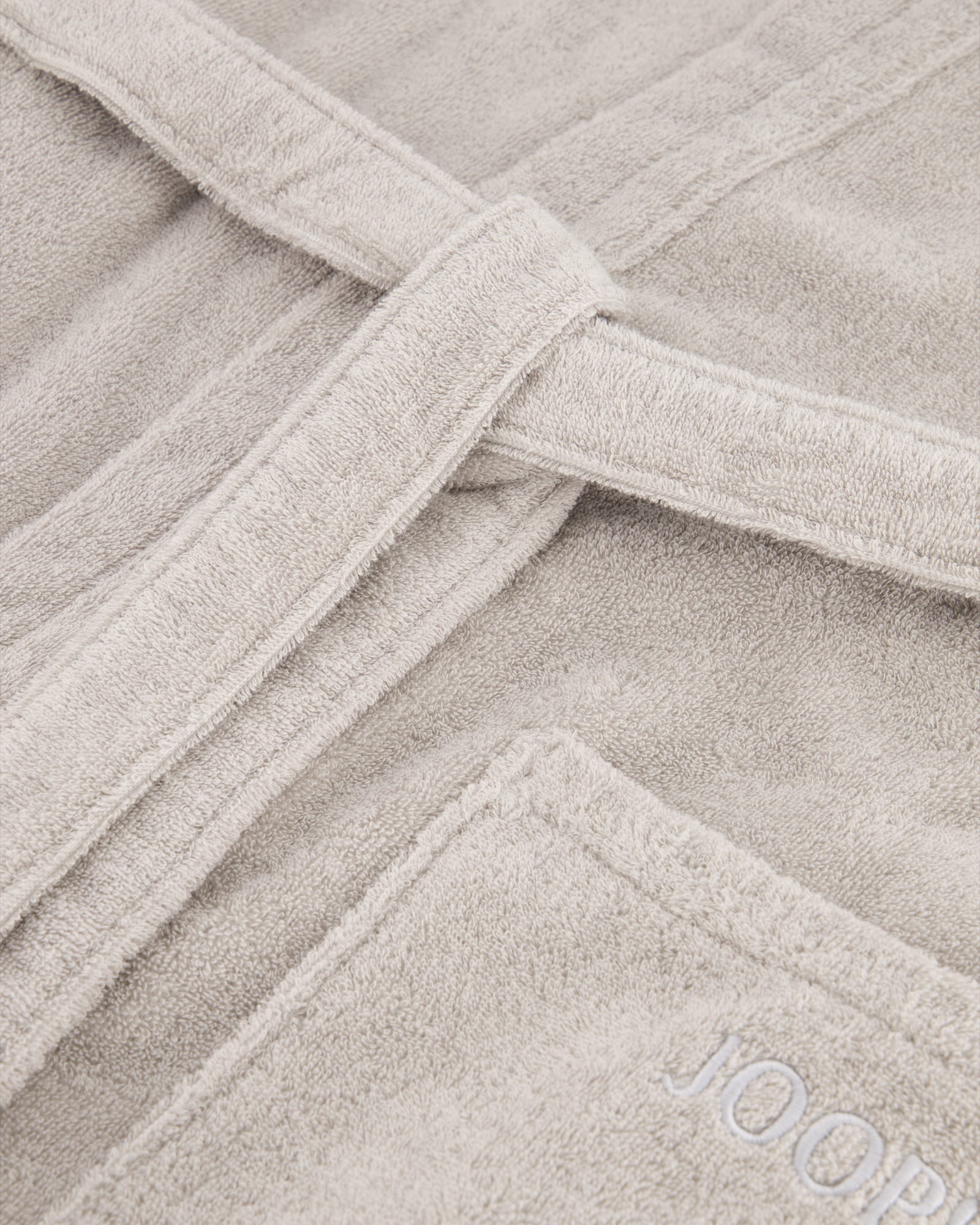 JOOP! Classic - Herren Bademantel - Kimono 1618 - Farbe: 76 - silber