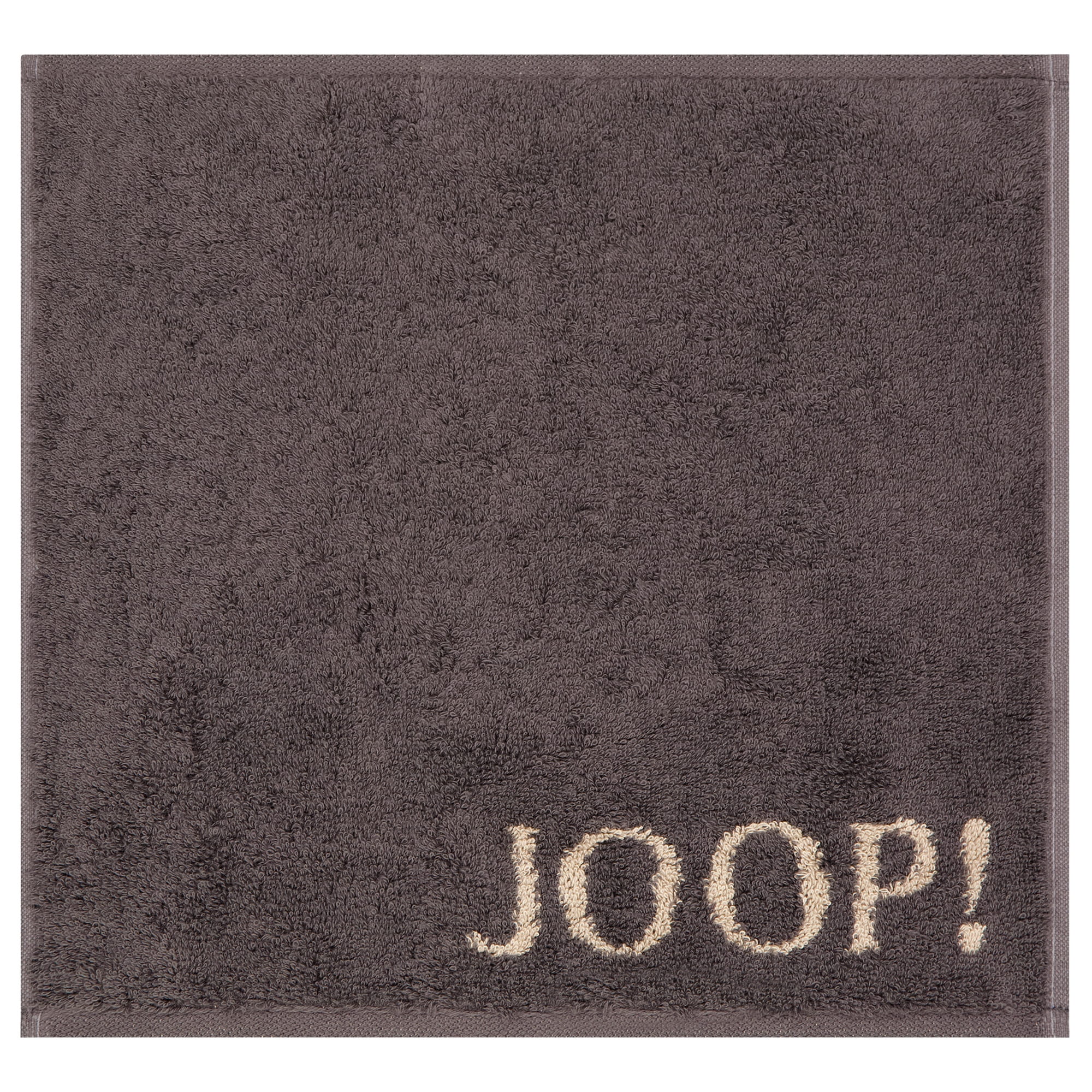 JOOP! Handtücher New Classic Doubleface 1720 Schiefer - 73 - Seiflappen 30x30 cm