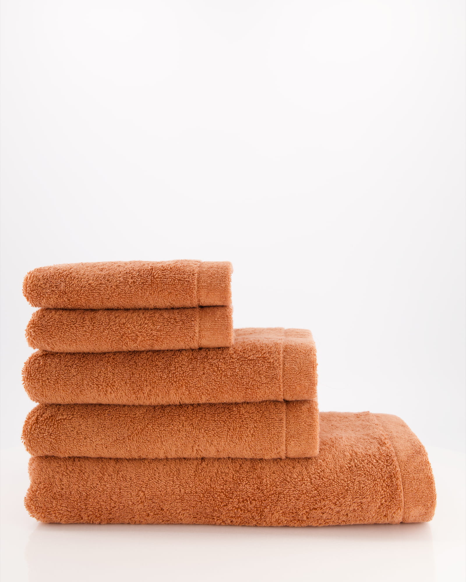 Cawö Handtücher Lifestyle Uni 7007 kupfer - 384 - Seiflappen 30x30 cm