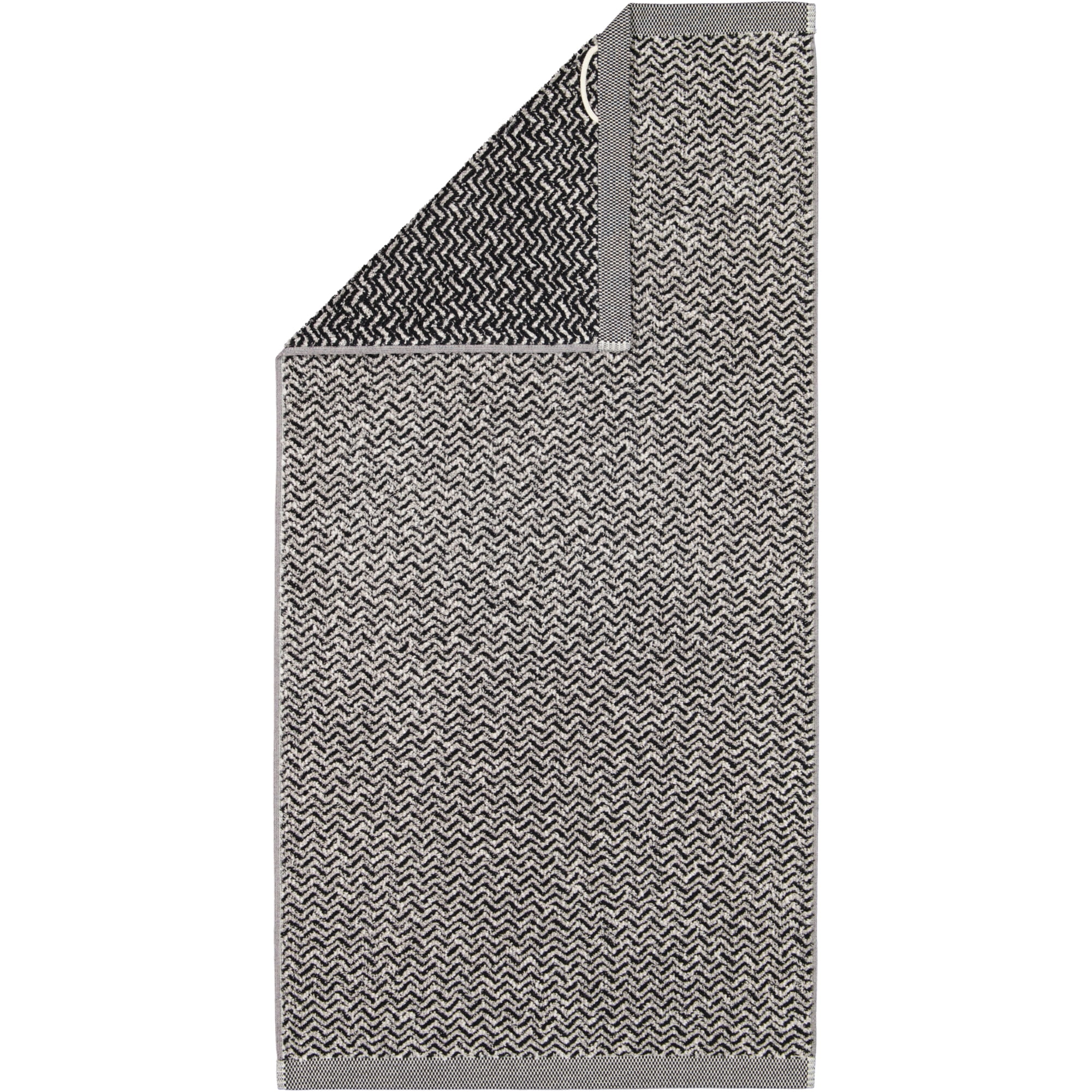 Möve Handtücher Brooklyn Fischgrat nature-black - 081