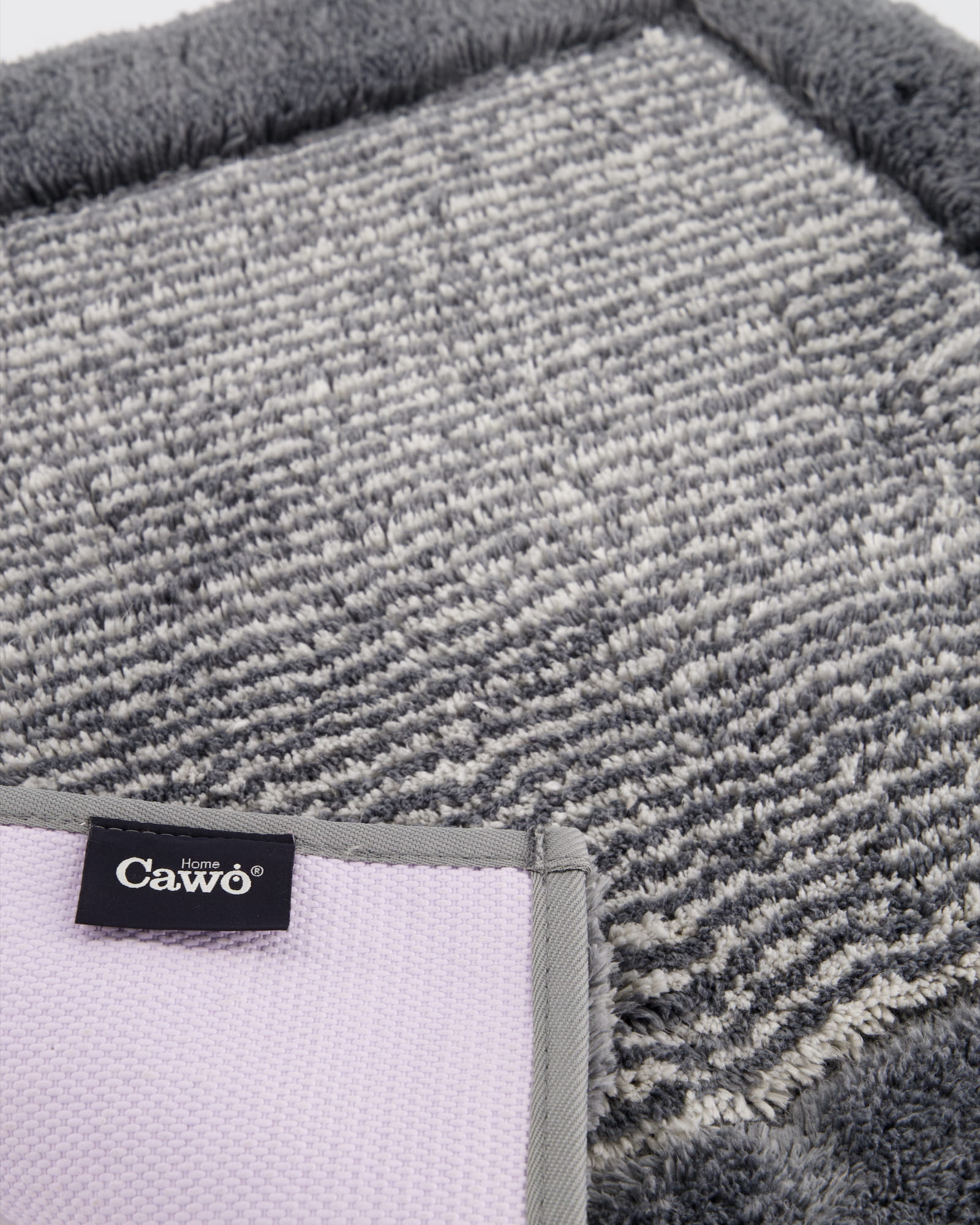 Cawö Home - Badteppich Luxury Home Two-Tone 590 - Farbe: schiefer - 77