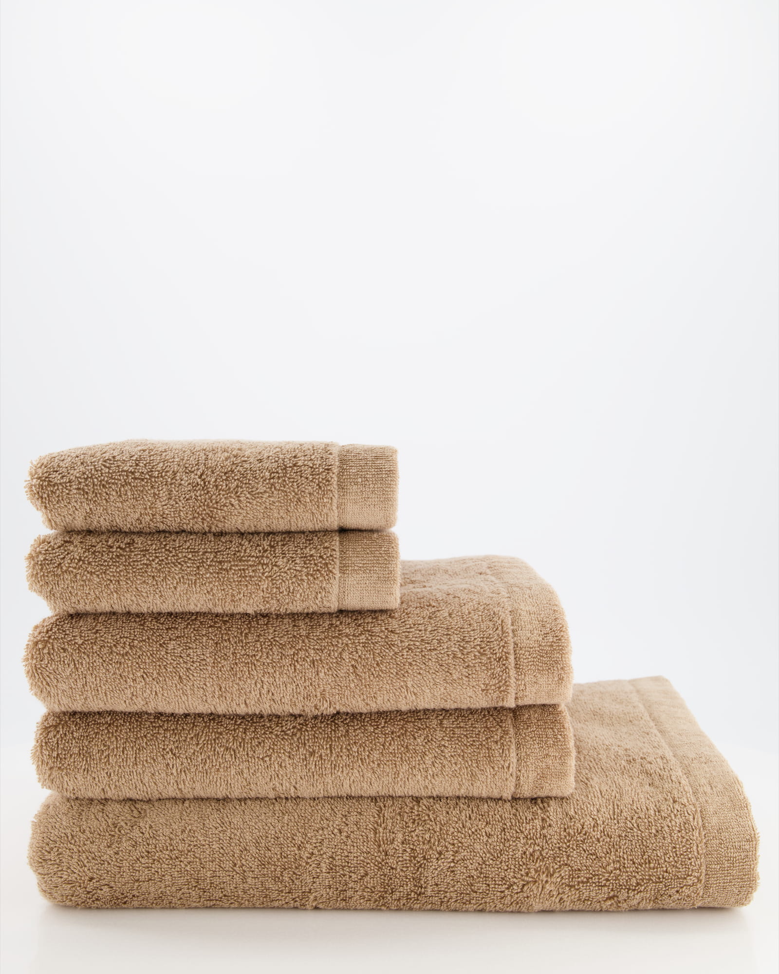 Cawö Handtücher Lifestyle Uni 7007 caramel - 346 - Seiflappen 30x30 cm