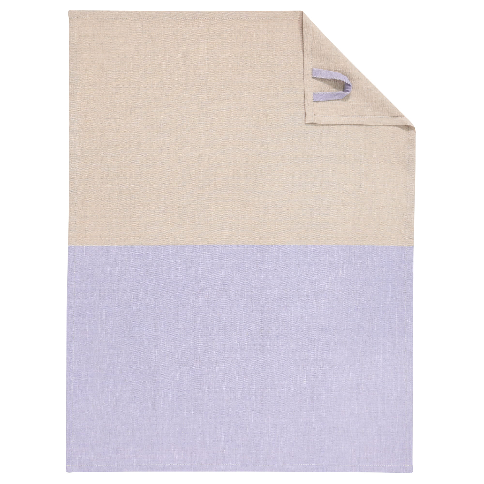 Cawö Home Geschirrtücher Cuisine Duo 535 lavendel/leinen - 83 - 50x70 cm
