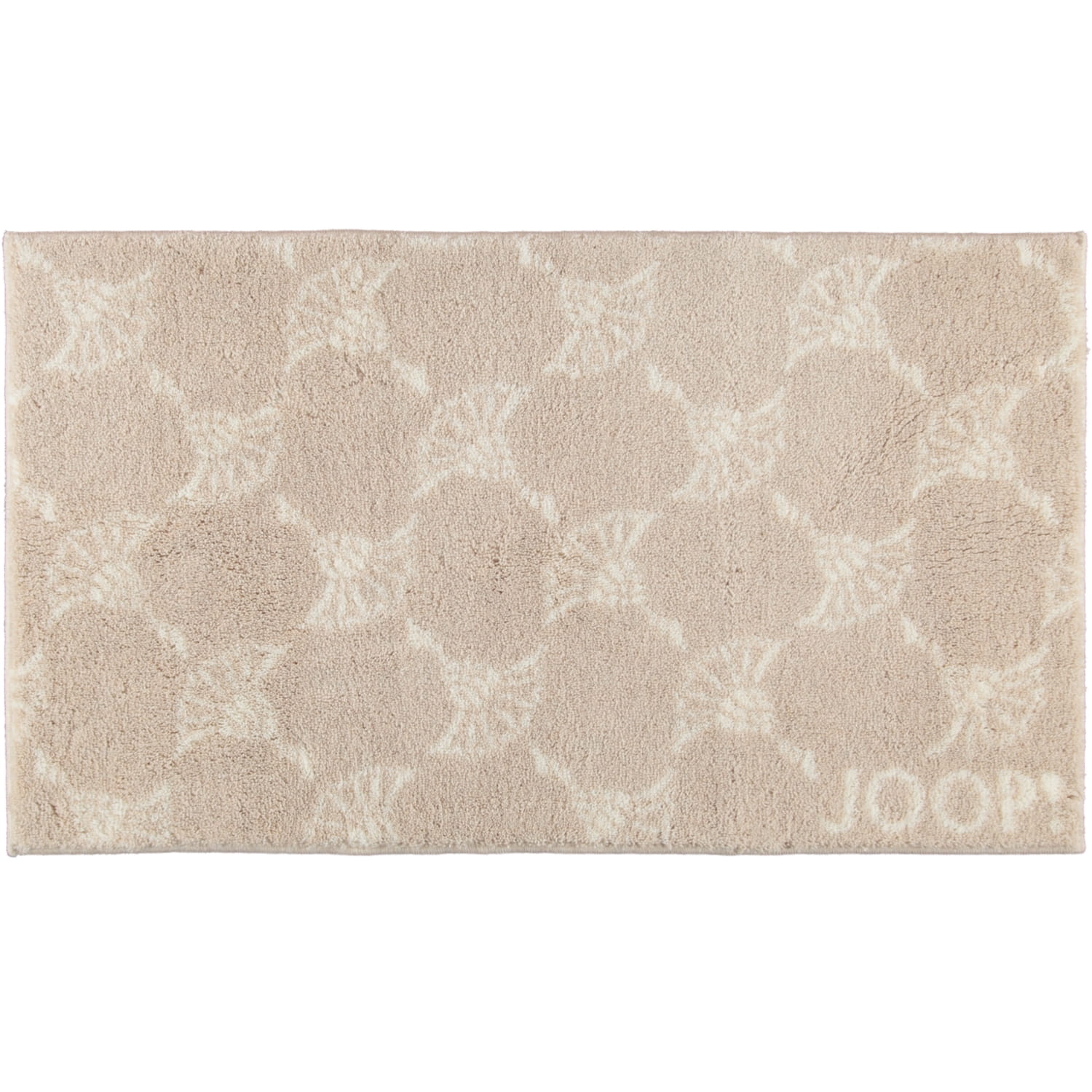 JOOP! Badteppich New Cornflower Allover 142 - Farbe: Natur - 020 - 70x120 cm