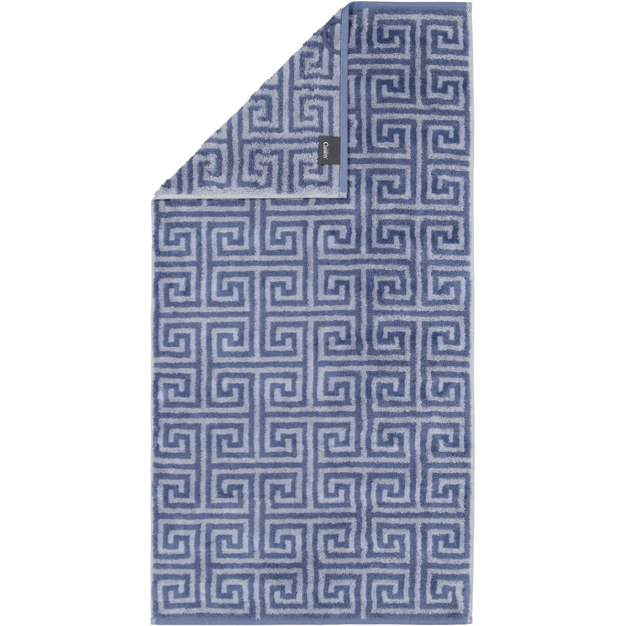 Cawö Handtücher Noblesse Elegance Allover 1088 nachtblau - 11 - Handtuch 50x100 cm