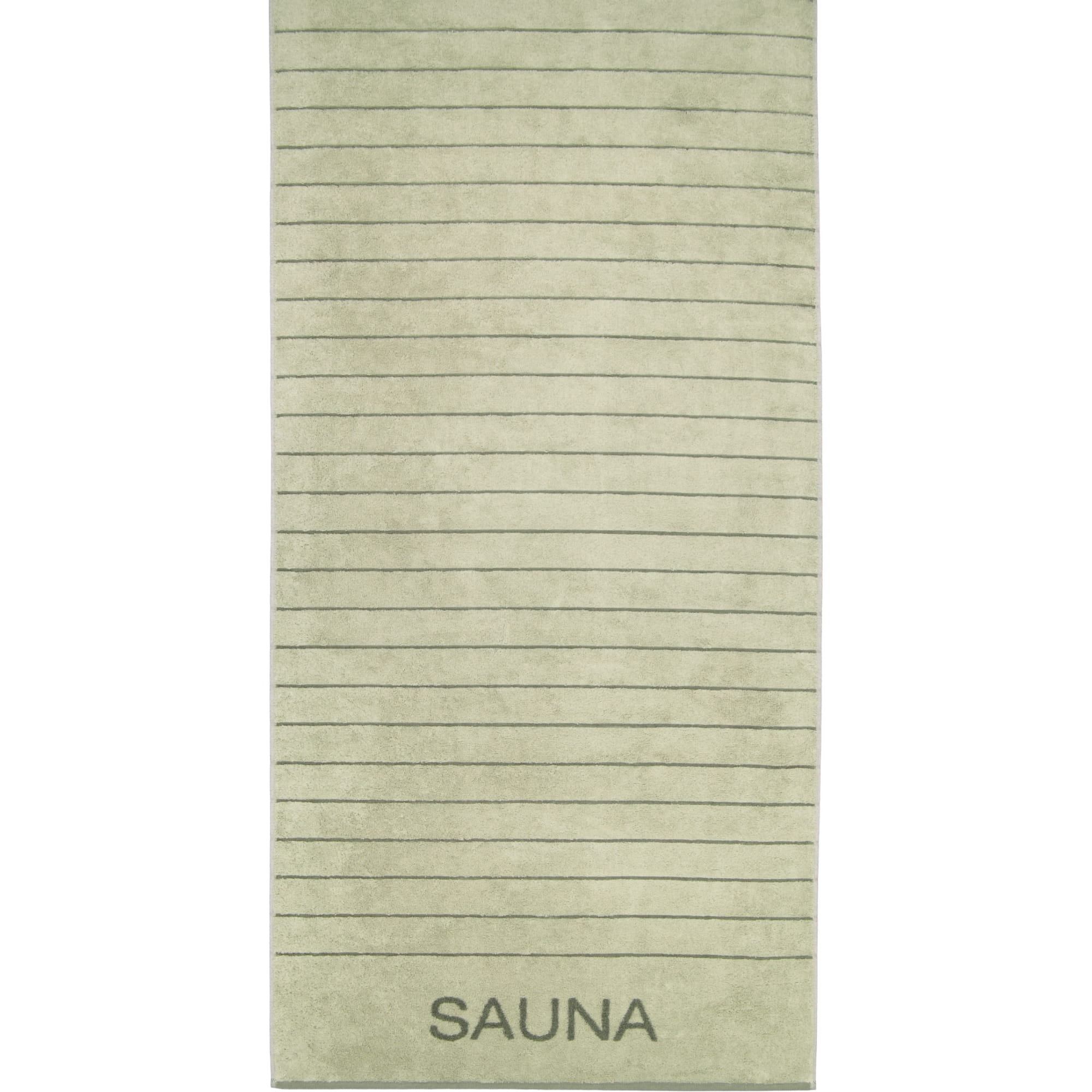 Cawö Saunatücher Balance Doubleface 6237 wasabi - 44 - 80x200 cm