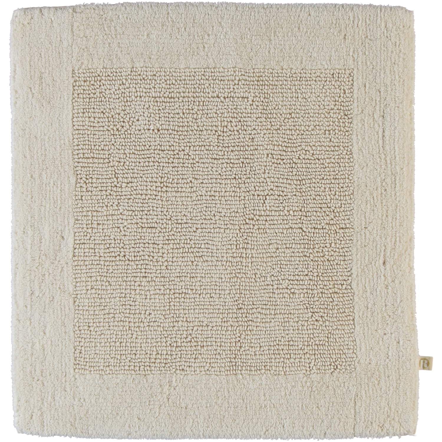 Rhomtuft - Badteppiche Prestige - Farbe: natur-jasmin - 20 - 60x60 cm