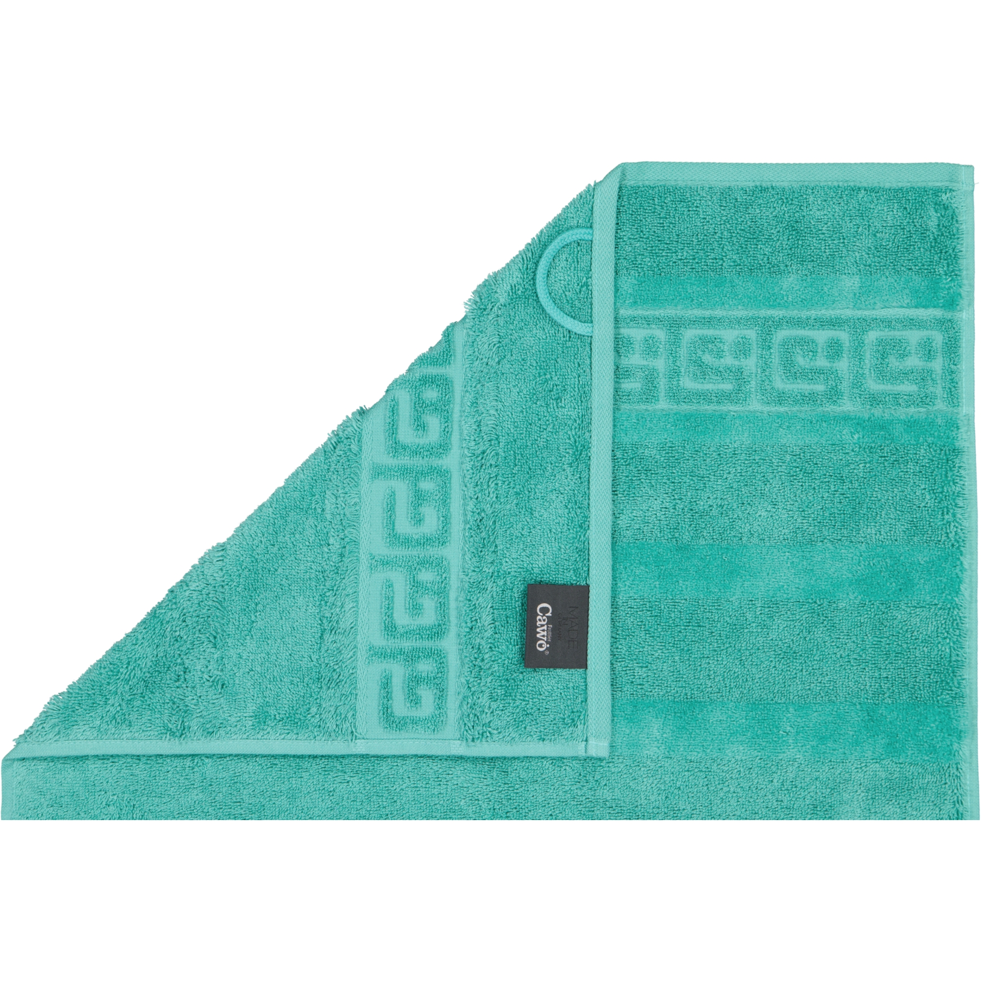 Cawö Handtücher Noblesse Uni 1001 smaragd - 421 - Duschtuch 80x160 cm