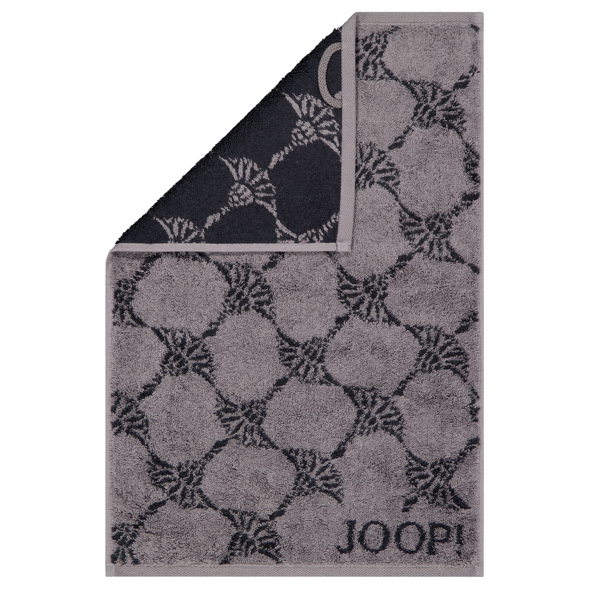 JOOP! Handtücher New Classic Cornflower 1721 Basalt - 79 - Gästetuch 30x50 cm