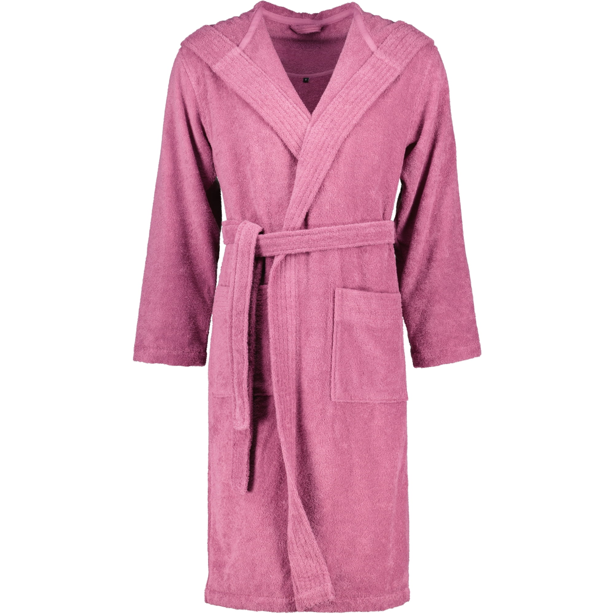 Vossen Bademäntel unisex Kapuze Vegan Life blackberry - 3505