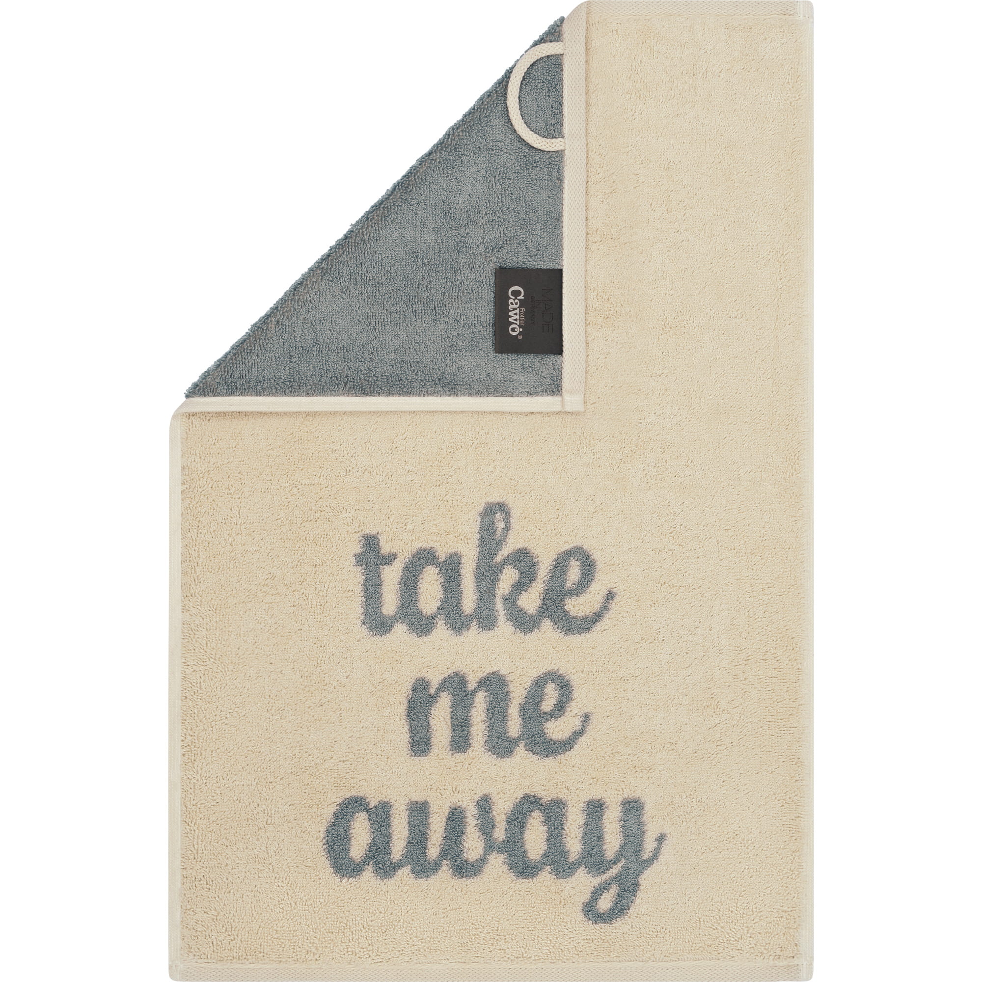 Cawö Gästetücher Postcard Towels Edition 100 take me away - 20 - Gästetuch 30x50 cm