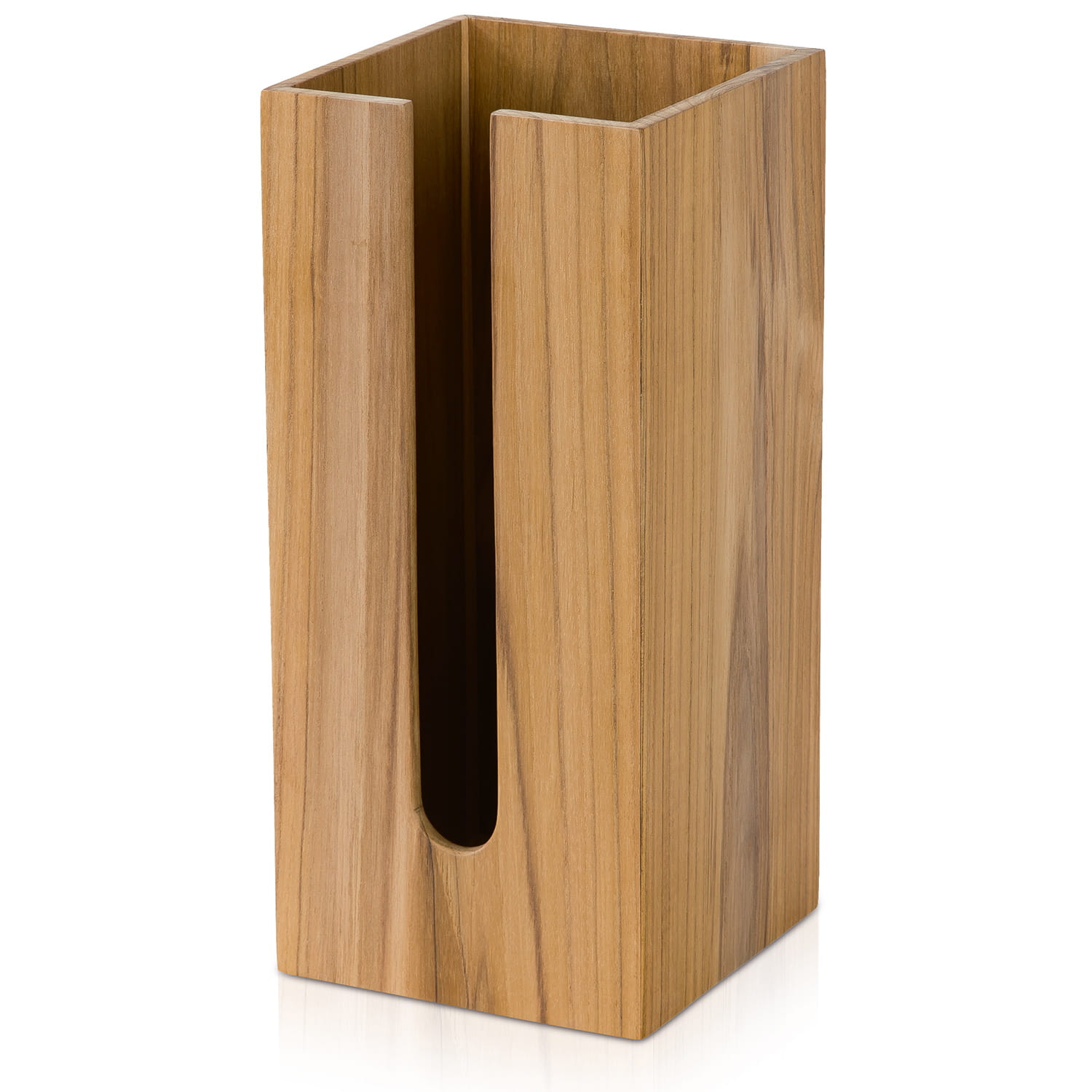 Möve Teak Toilettenpapier-Vorratsbehälter - Farbe: wood - 071 (4-4235)