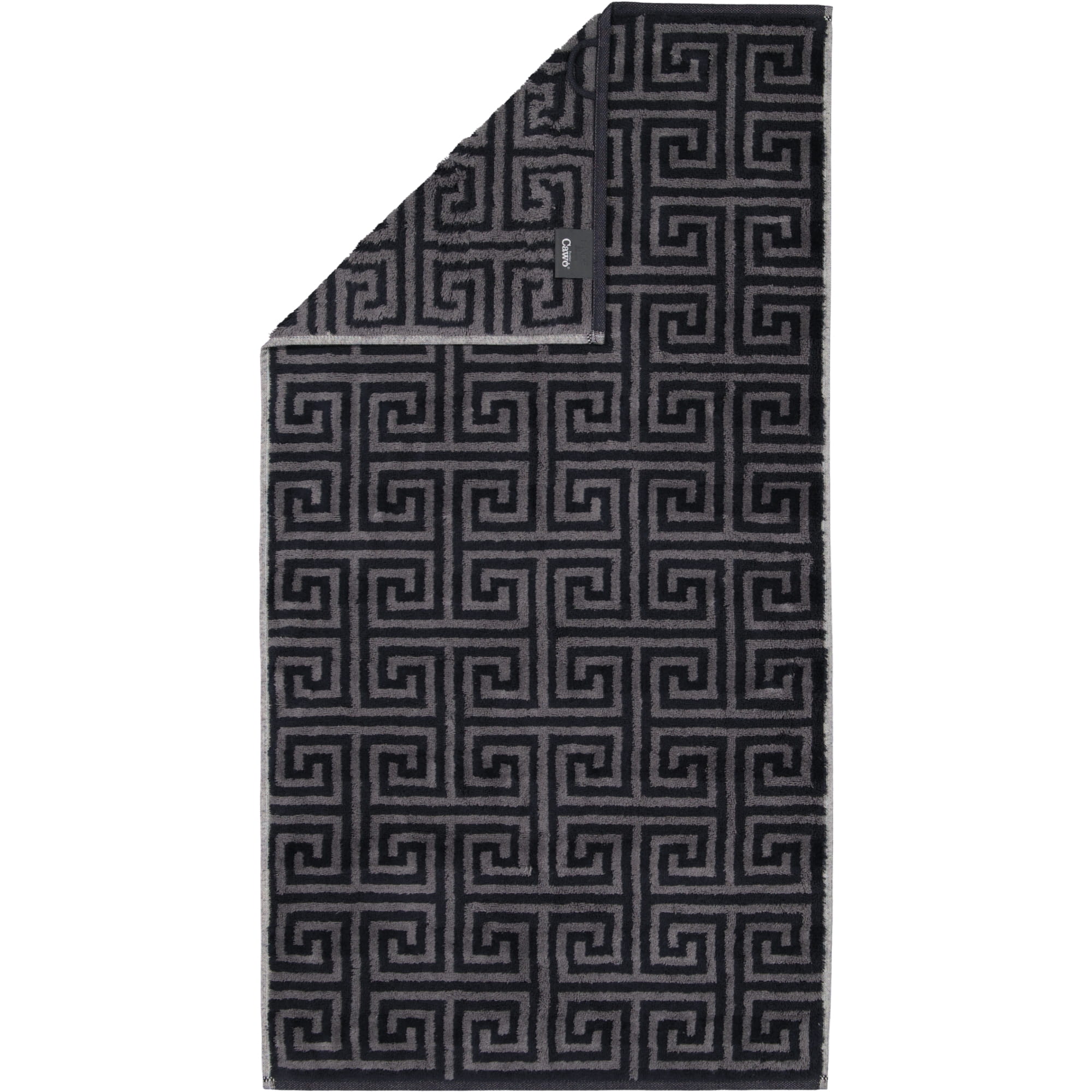 Cawö Handtücher Noblesse Elegance Allover 1088 anthrazit - 97 - Handtuch 50x100 cm