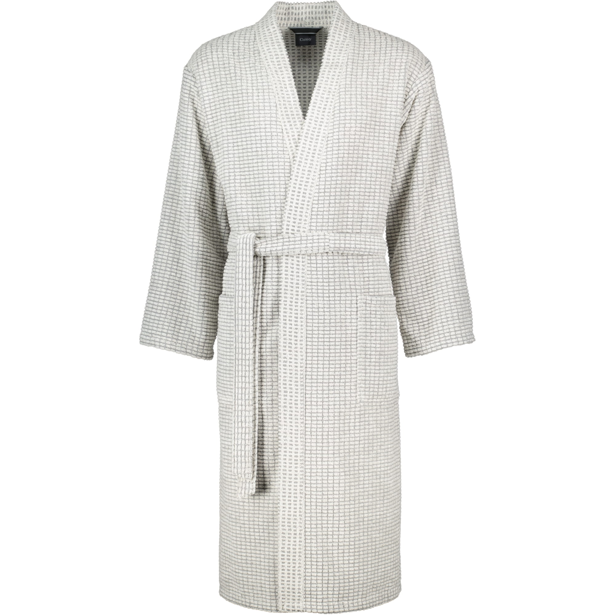 Cawö Bademäntel Herren Kimono Kimono 6536 natur-stein - 37