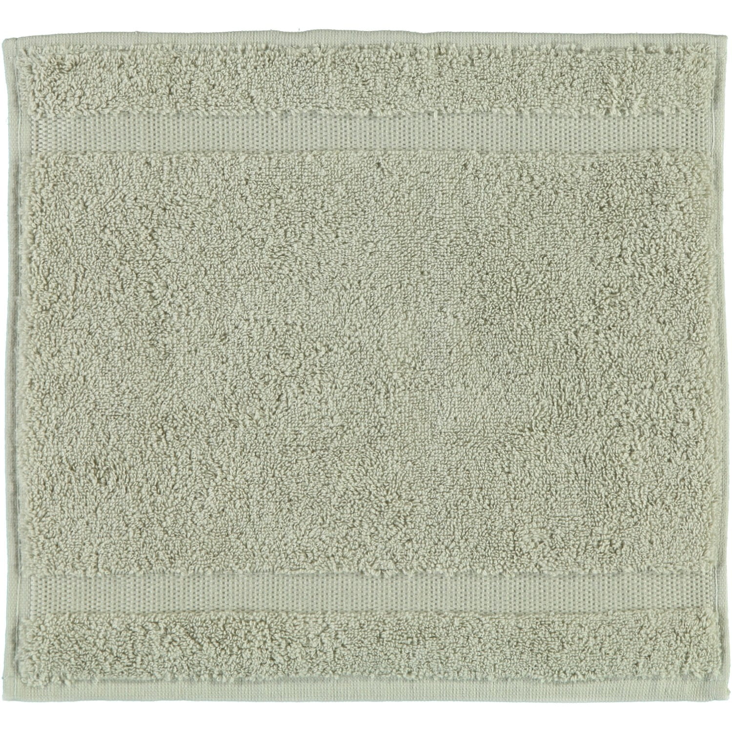 Rhomtuft - Handtücher Princess - Farbe: stone - 320 - Seiflappen 30x30 cm
