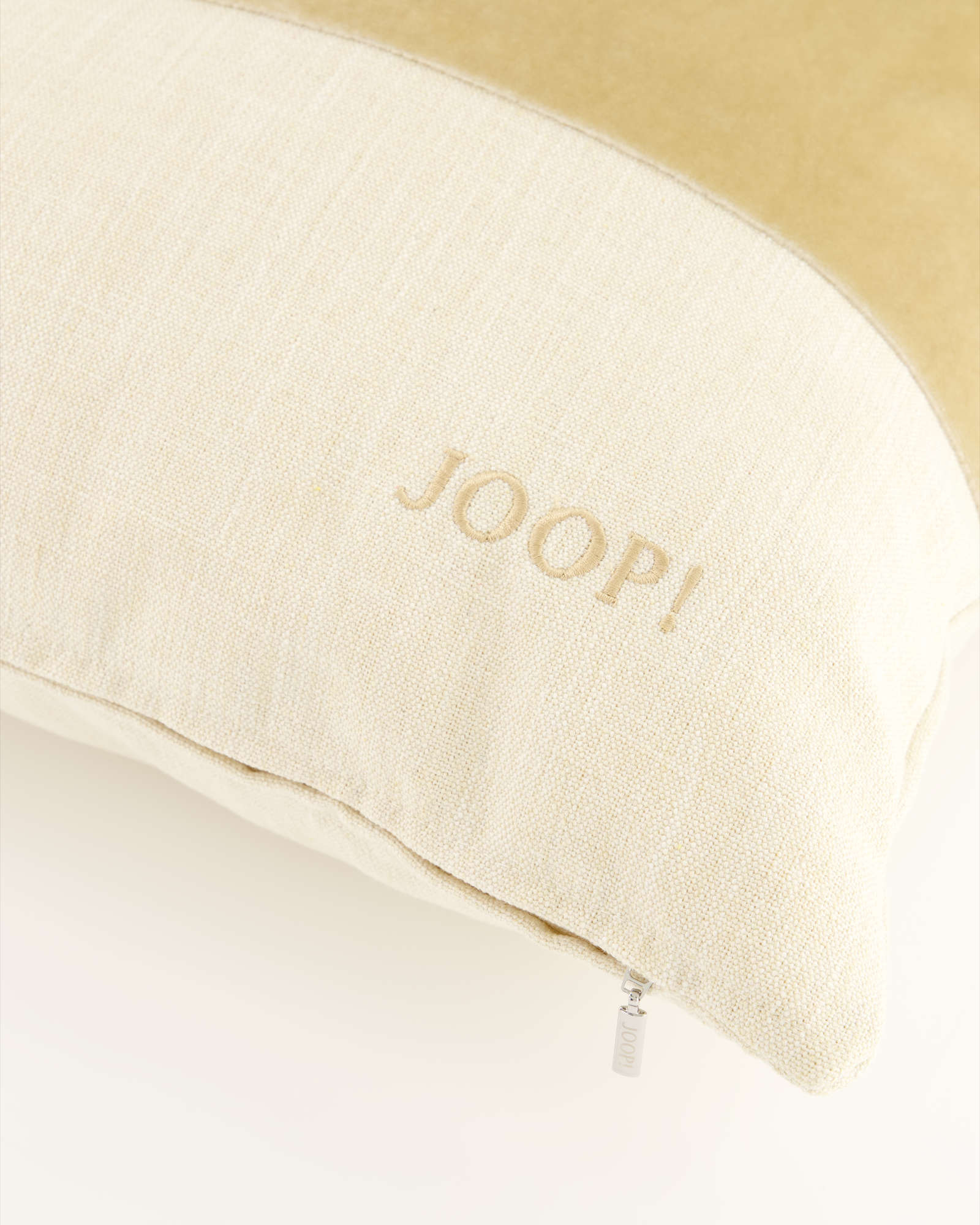 JOOP! Kissenhüllen Split Vanille - 040 - 50x50 cm