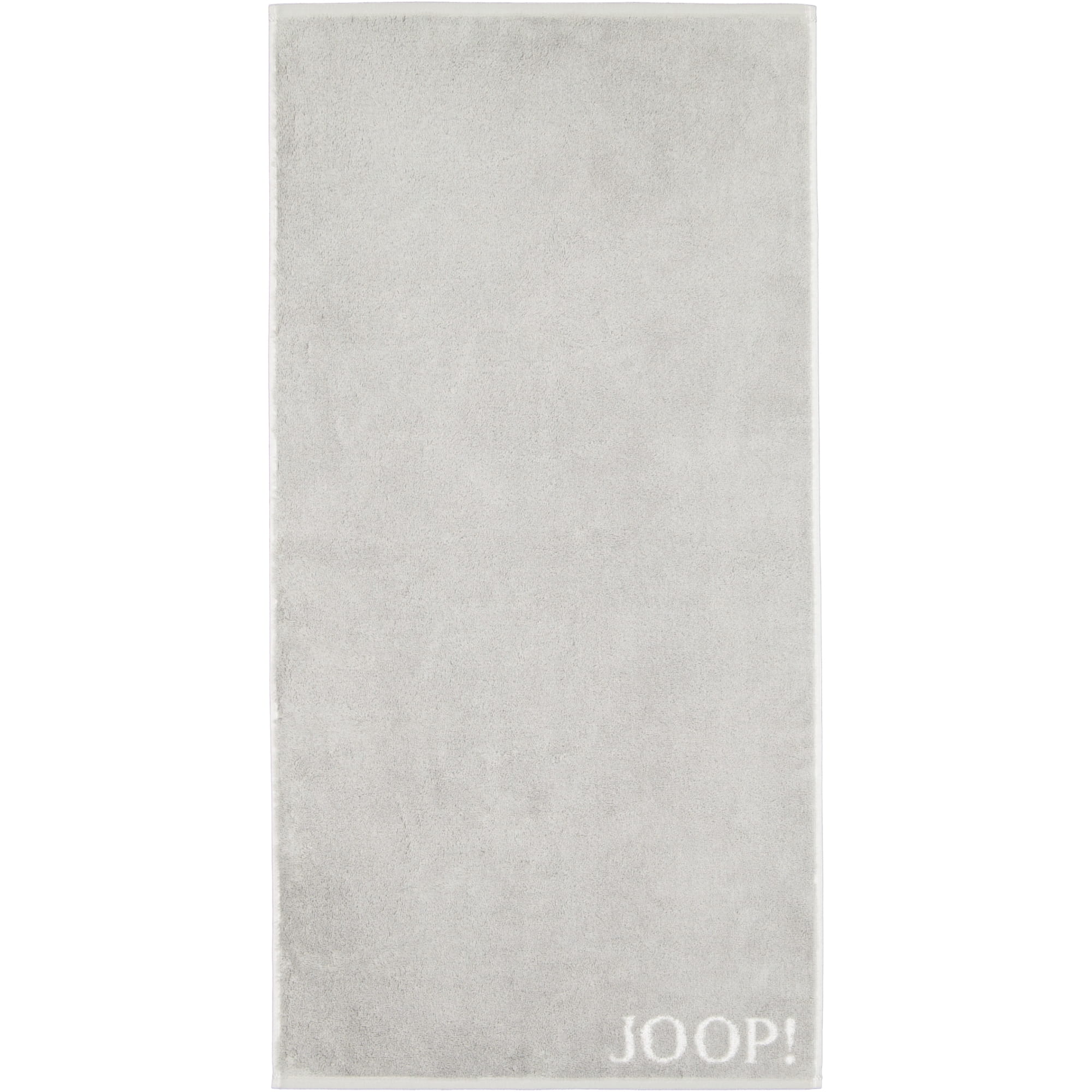 JOOP! Classic - Doubleface 1600 - Farbe: Silber - 76 - Seiflappen 30x30 cm