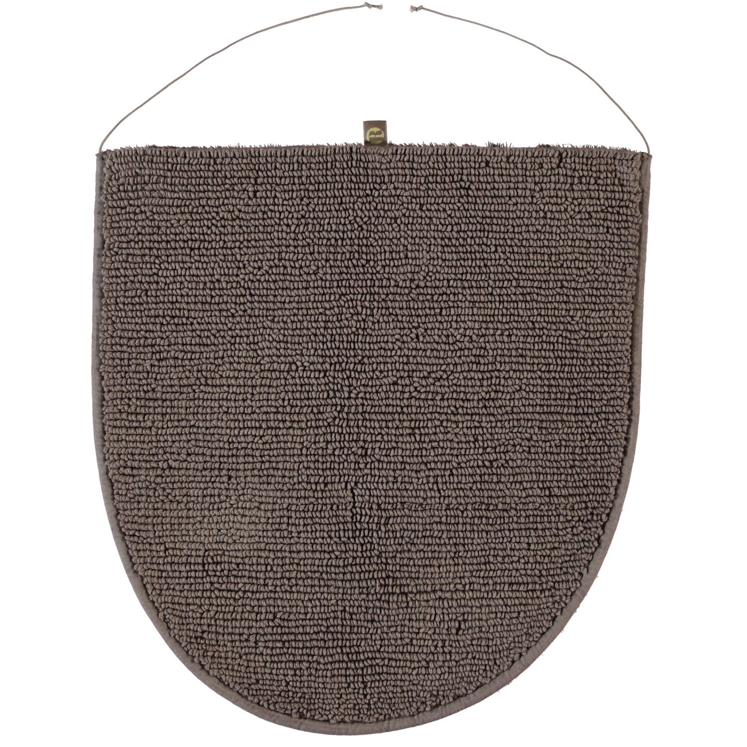 Rhomtuft - Badteppiche Prestige - Farbe: taupe - 58 - Deckelbezug 45x50 cm