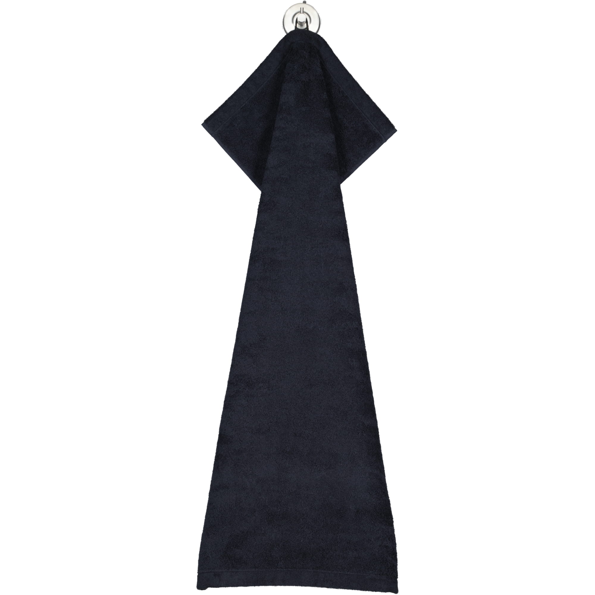 Cawö Handtücher Lifestyle Uni 7007 schwarz - 906 - Handtuch 50x100 cm