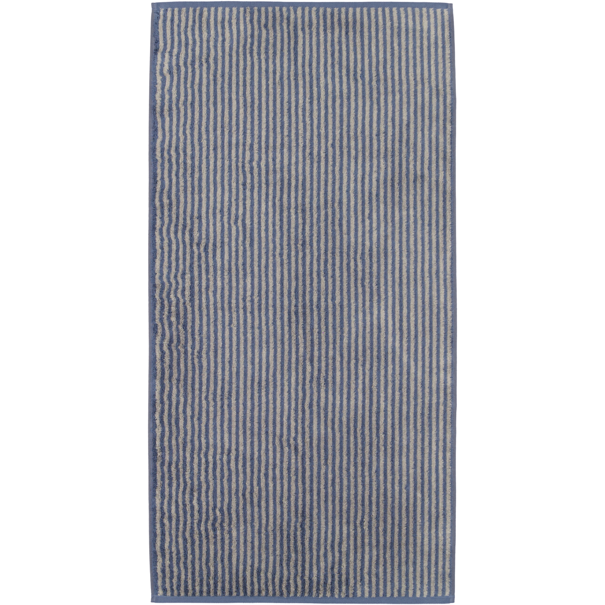 Cawö Handtücher Two-Tone Stripes 480 nachtblau - 10