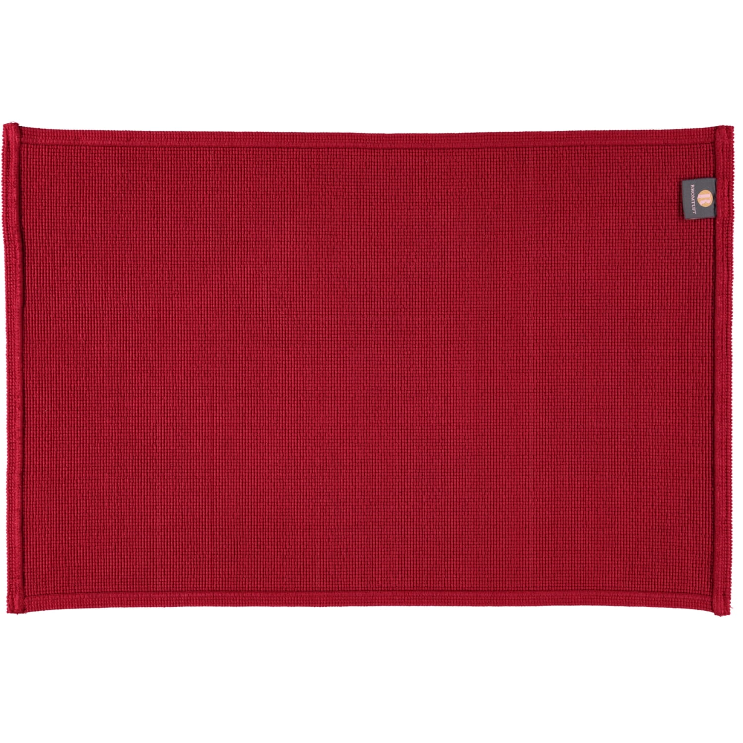 Rhomtuft - Badteppiche Plain - Farbe: cardinal - 349 - 60x90 cm