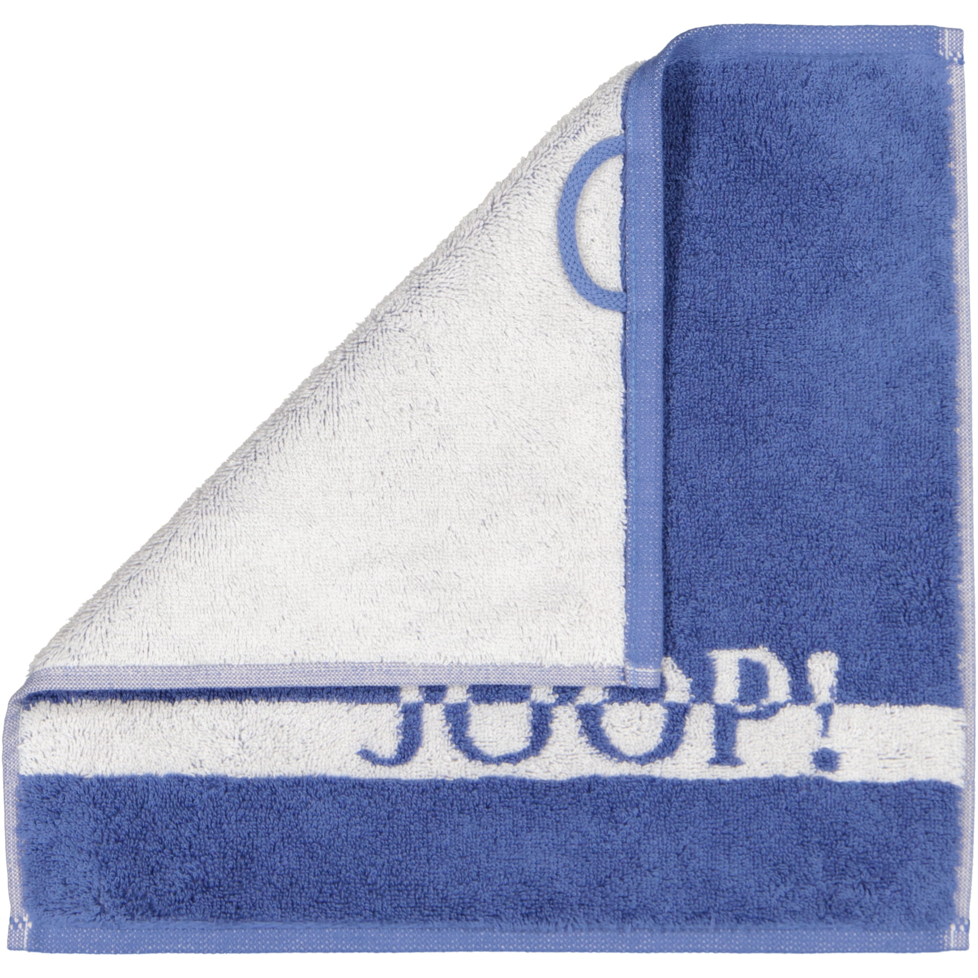 JOOP! Handtücher Split Doubleface 1712 Ozean - 17 - Seiflappen 30x30 cm