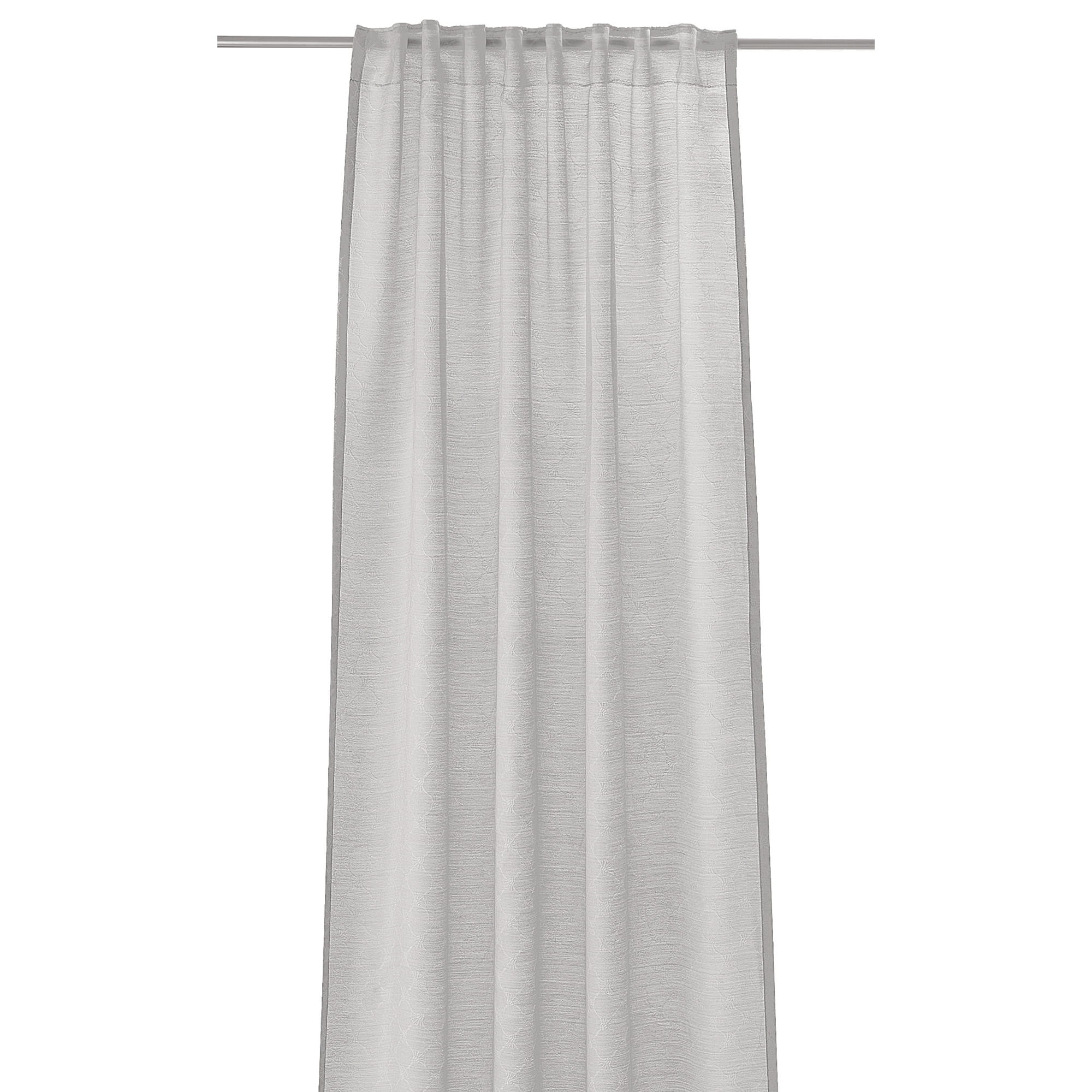 JOOP! Vorhang Gardine Glare - verdecktes Schlaufenband - Farbe: Grau - 010