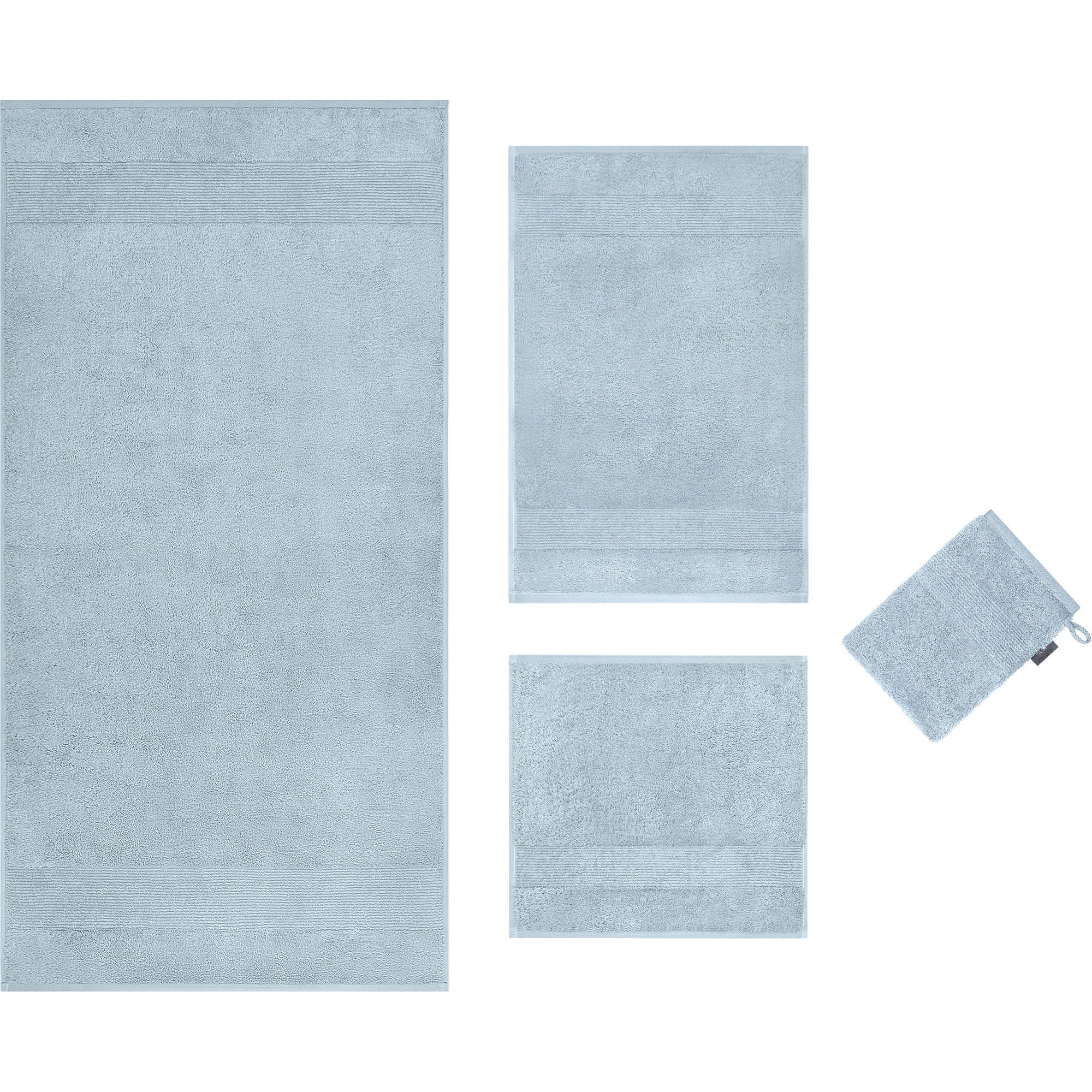 Cawö Handtücher THE LUXURY 5000 sturmblau - 127 - Duschtuch 80x150 cm