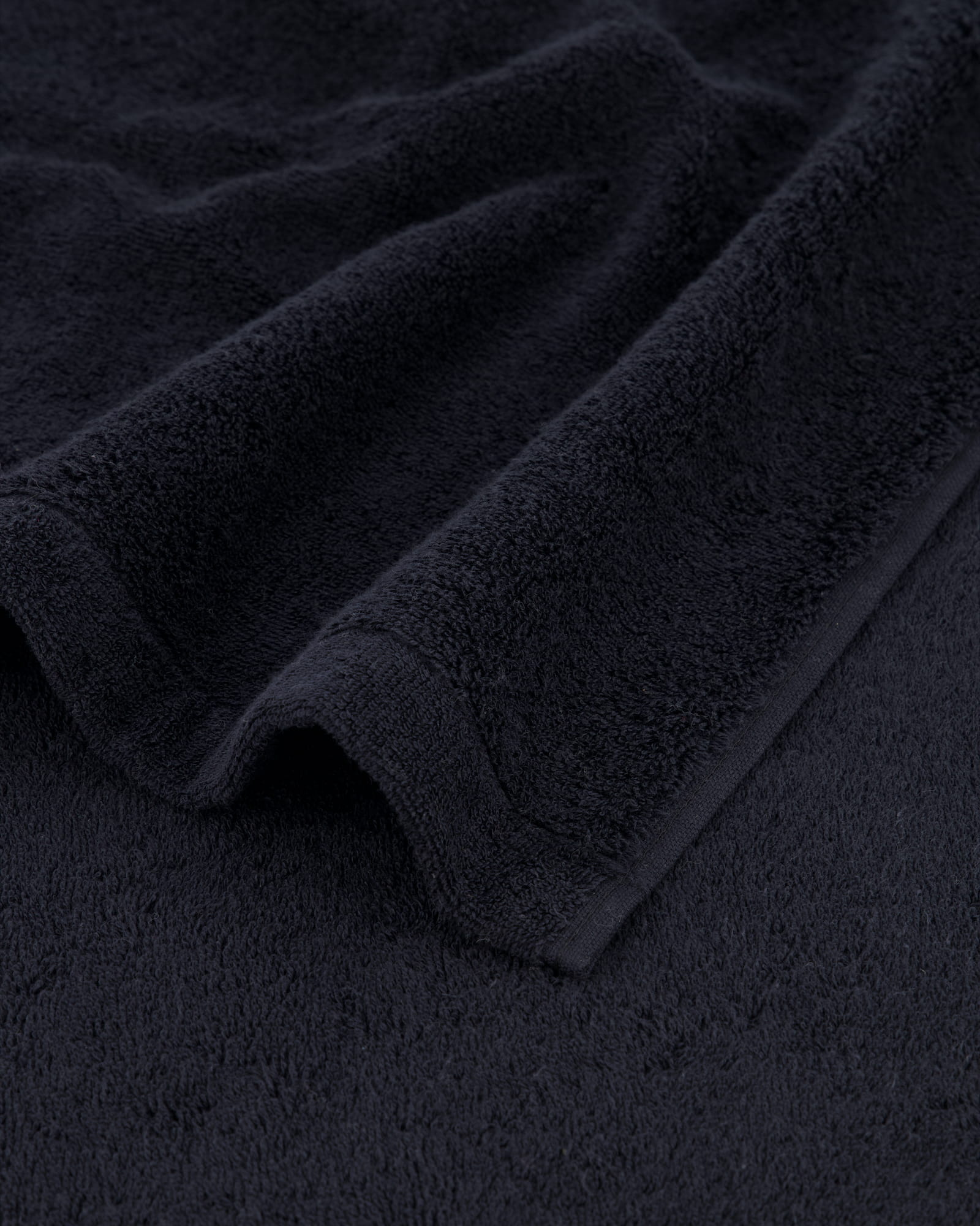 Cawö Handtücher Lifestyle Uni 7007 schwarz - 906 - Seiflappen 30x30 cm
