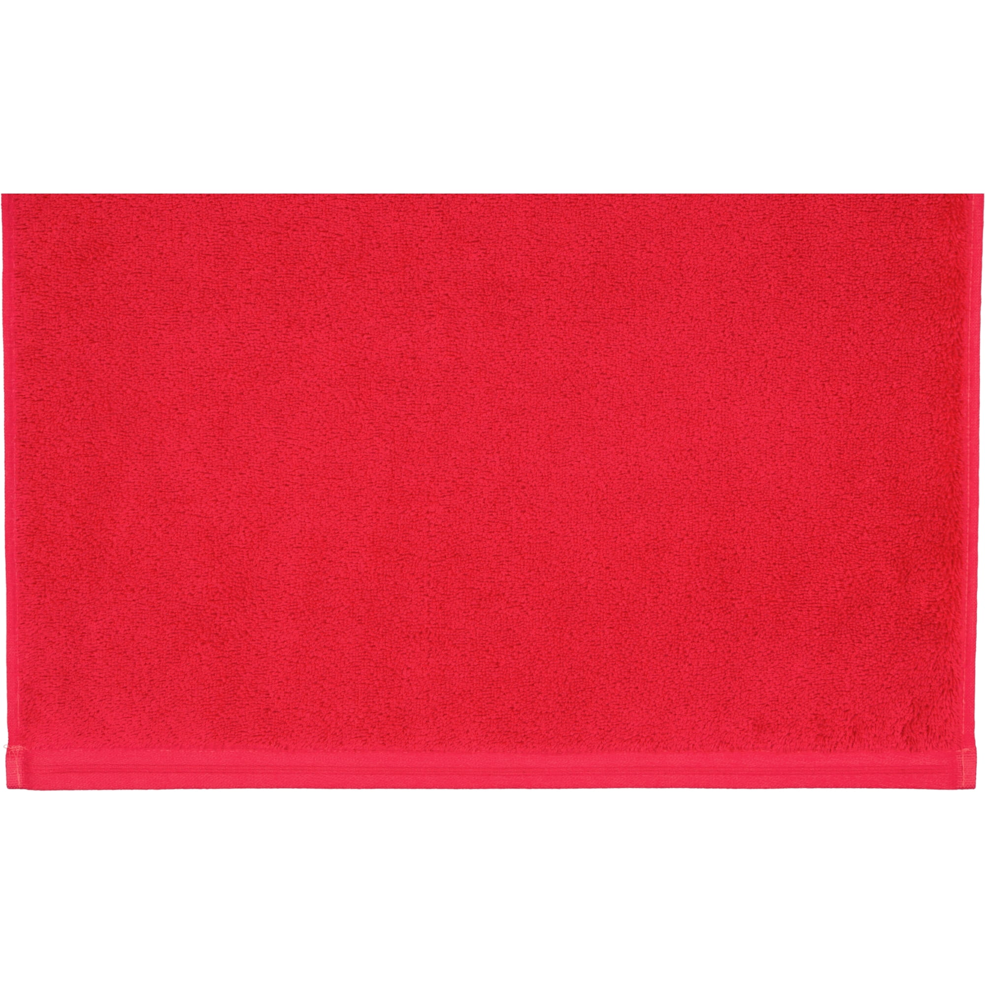 Vossen Handtücher Vegan Life kirschrot - 3680 - Handtuch 50x100 cm