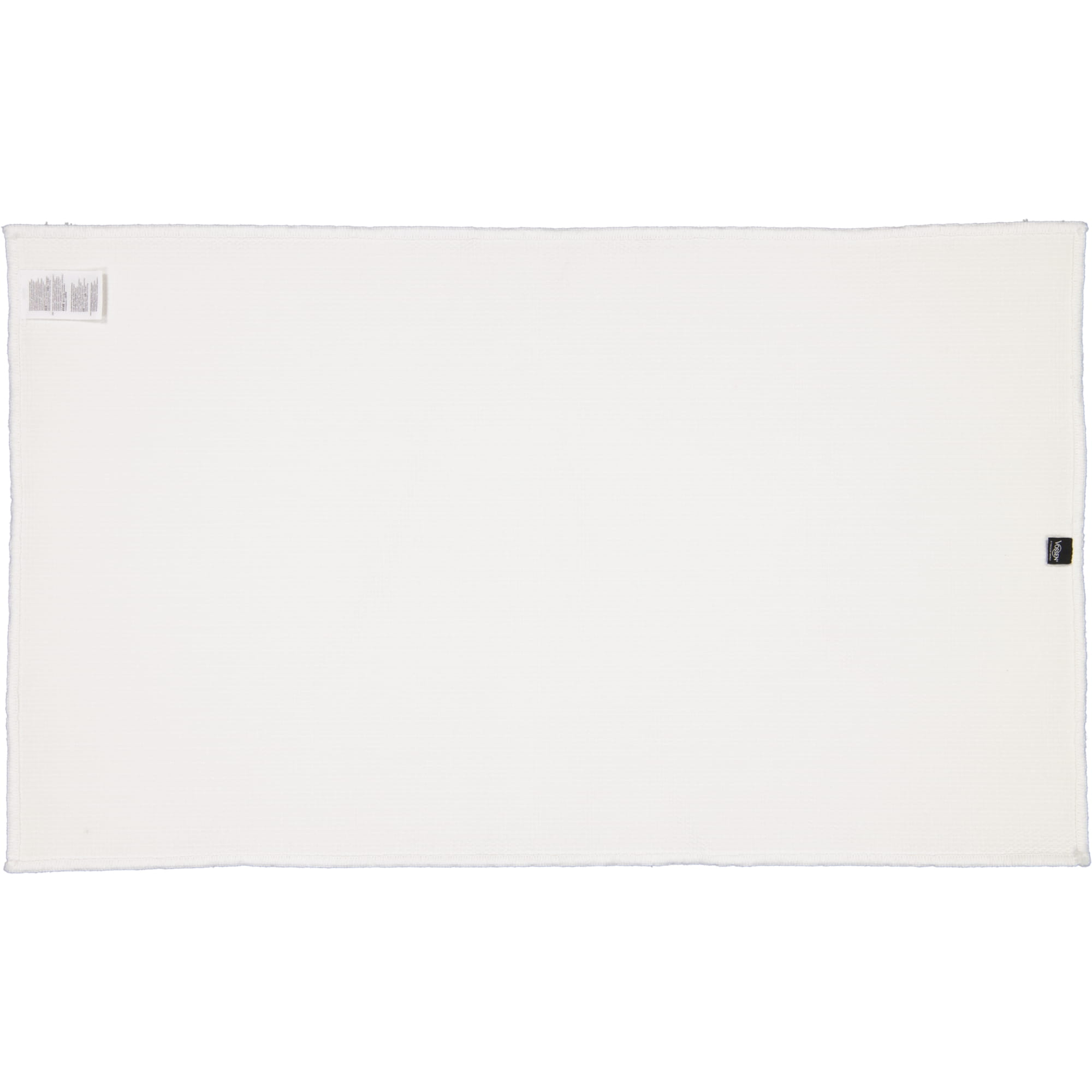 Vossen Badteppiche Timeless weiß - 0300 - 60x100 cm