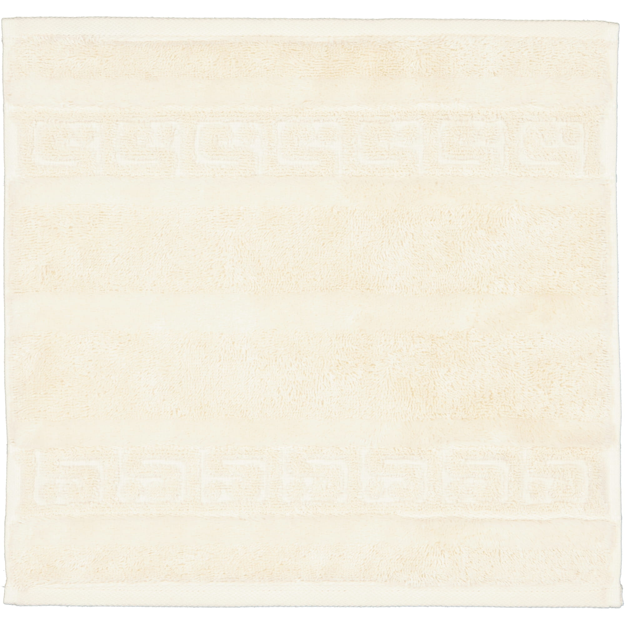 Cawö - Noblesse Uni 1001 - Farbe: 351 - natur - Seiflappen 30x30 cm