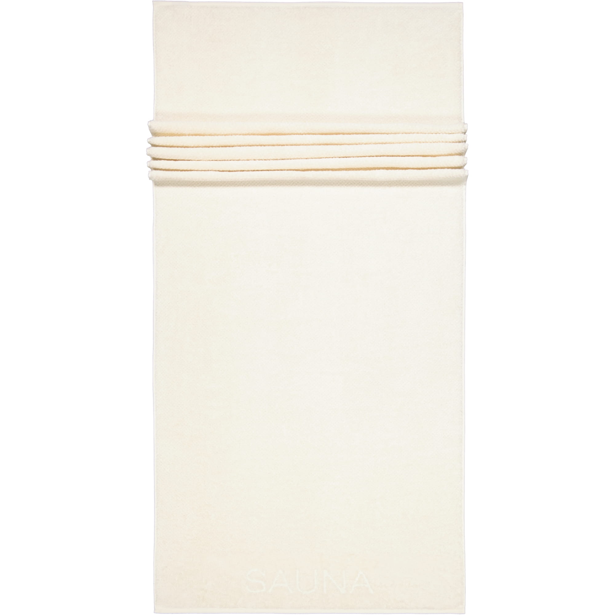Cawö Saunatücher Pure 6501 natur - 356 - 80x200 cm