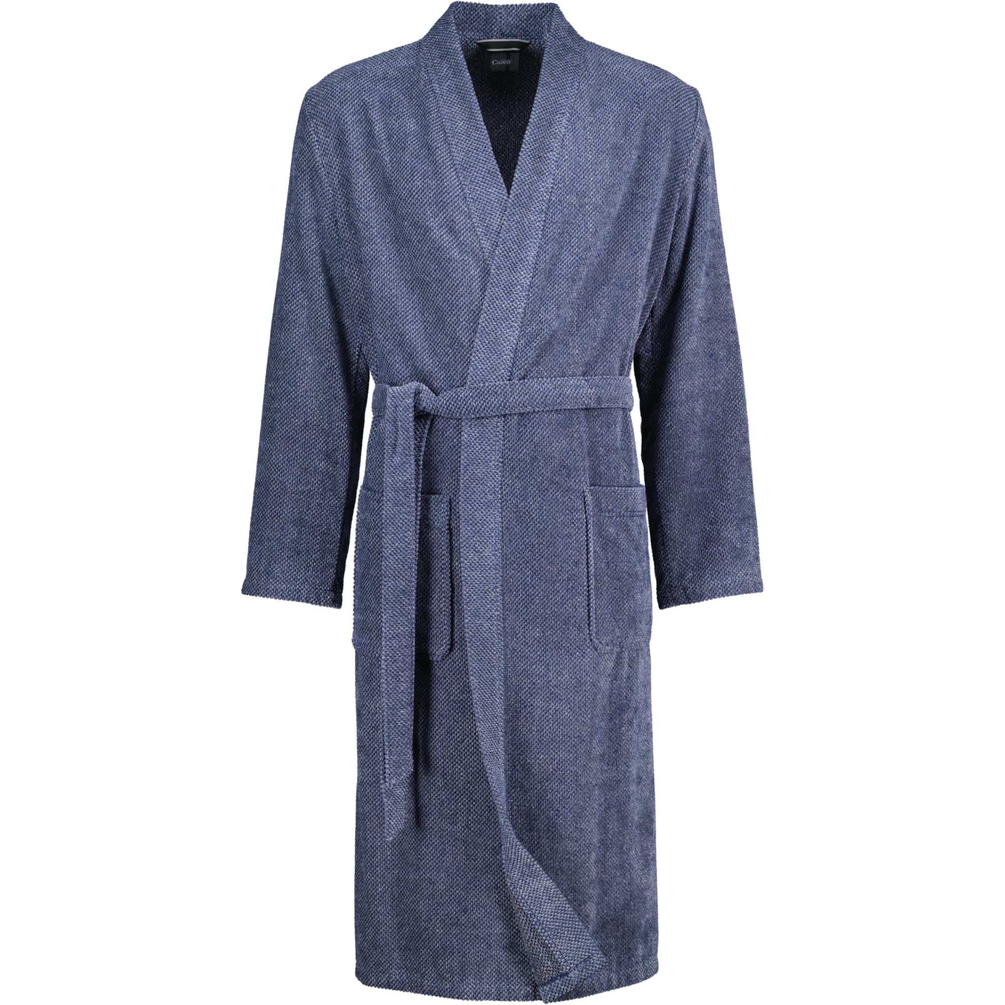 Cawö Home Herren Bademantel Kimono 5507 - Farbe: denim - 17