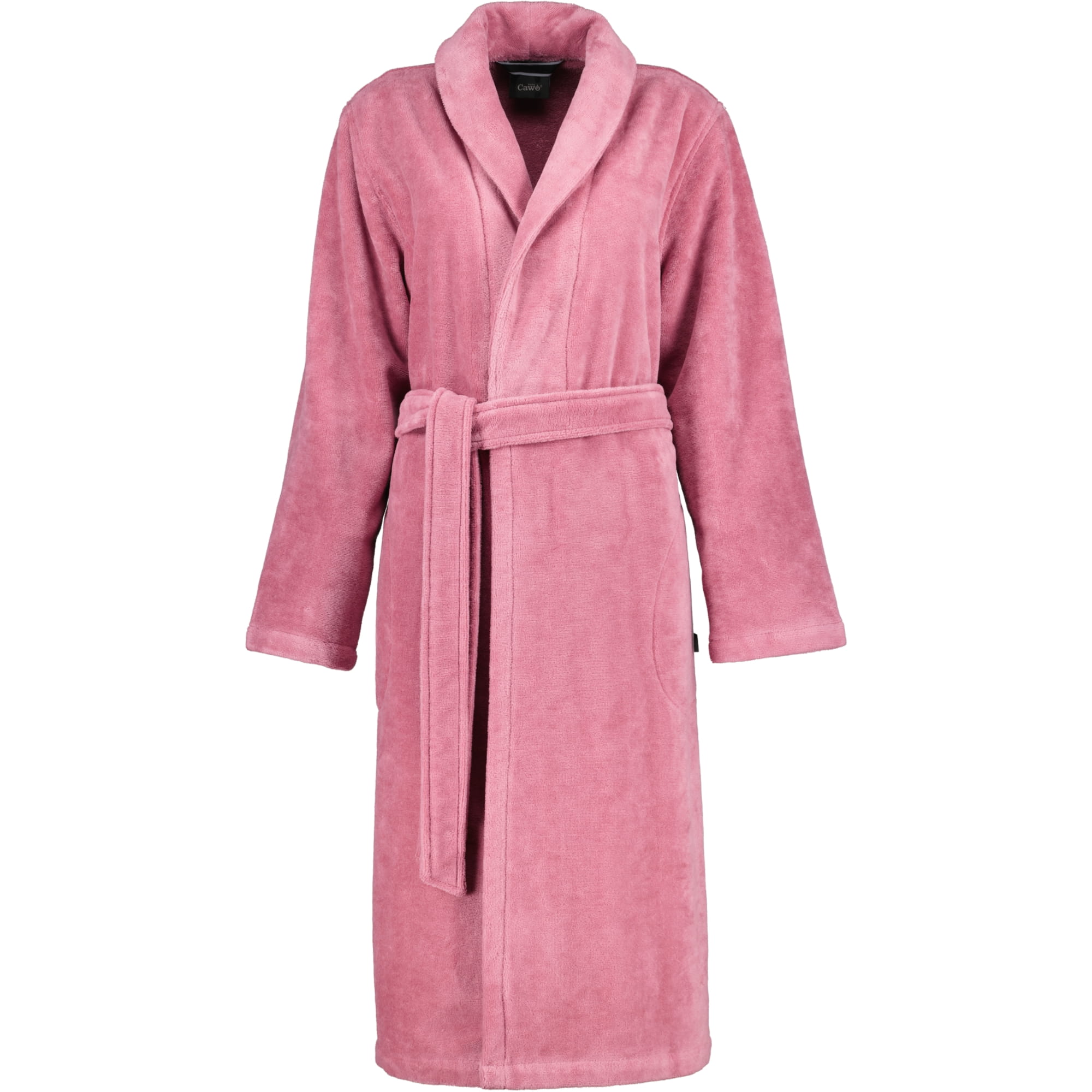 Cawö Home Damen Bademantel Schalkragen 836 - Farbe: blush - 22